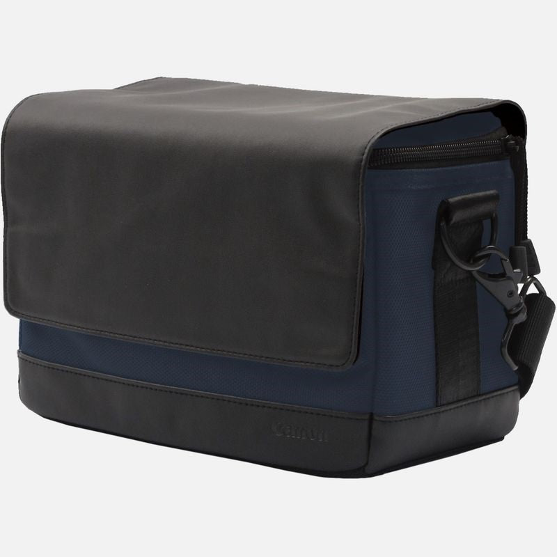 SB100 BORSA DA SPALLA BLU, MARRONE