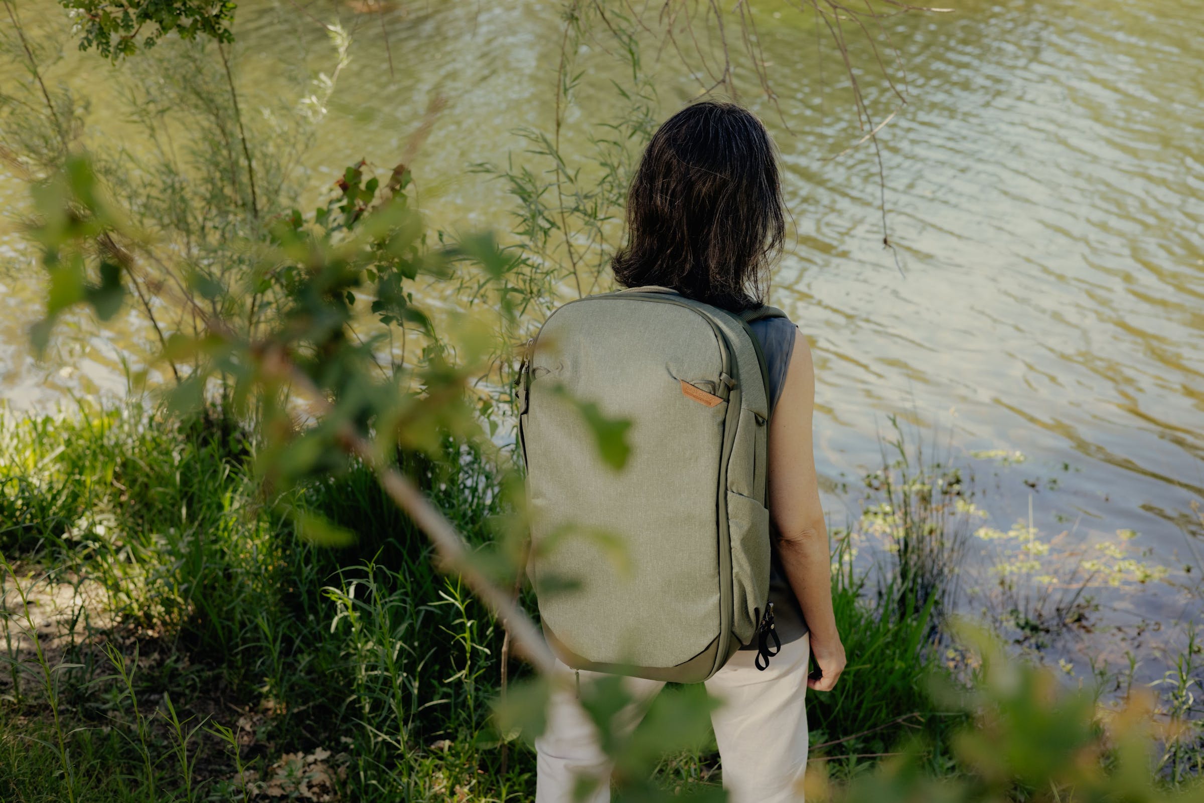 Travel Backpack 30L Sage - Verde Salvia