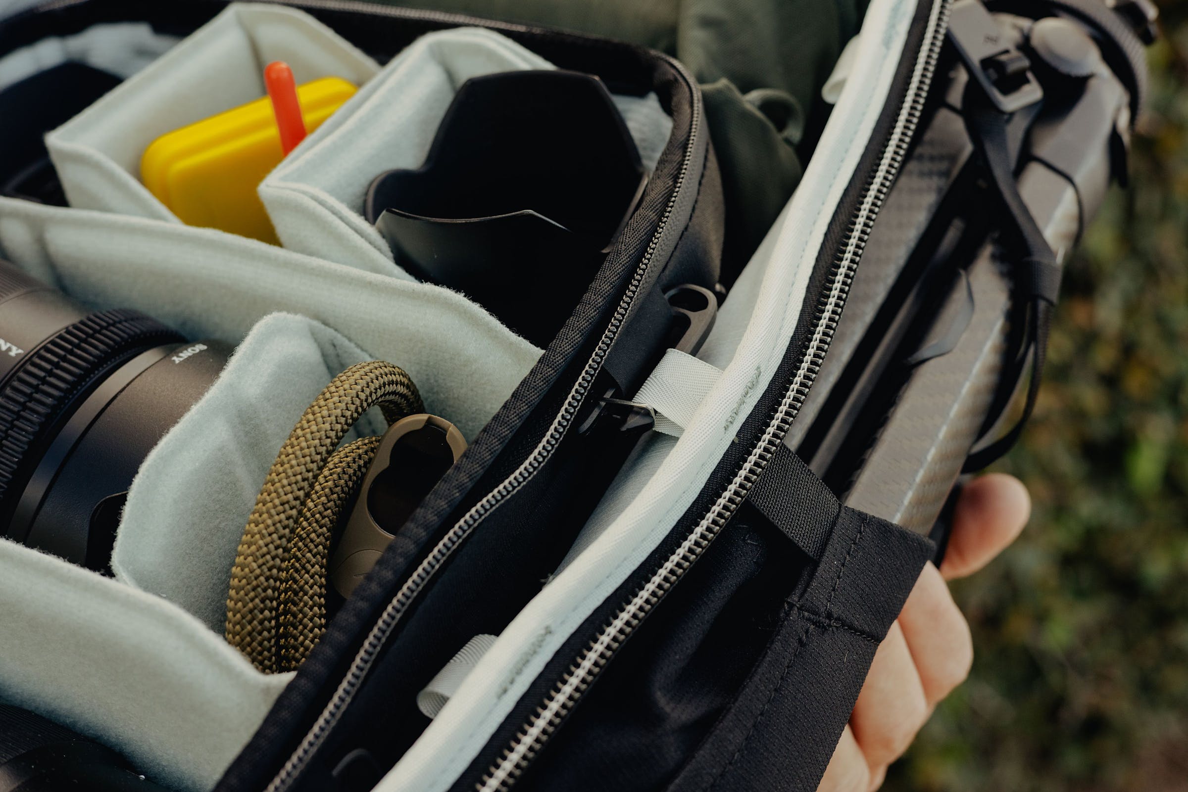 Travel Backpack 2-in-1 40L Black (2 zaini in 1 )