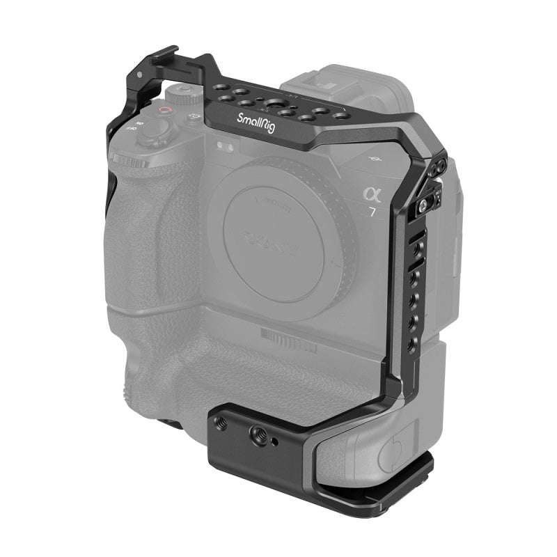 SMALLRIG CAGE FOR SONY ALPHA 7S III/ALPHA 7 IV/ALPHA 7R IV/ALPHA 1 WITH VG-C4EM BATTERY GRIP 3594