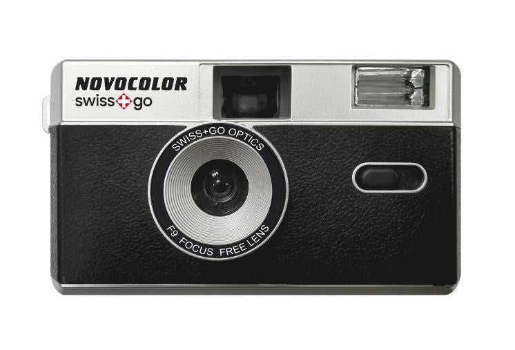 SWISS-GO PHOTO CAMERA NOVOCOLOR 35MM ANALOGICA BLACK
