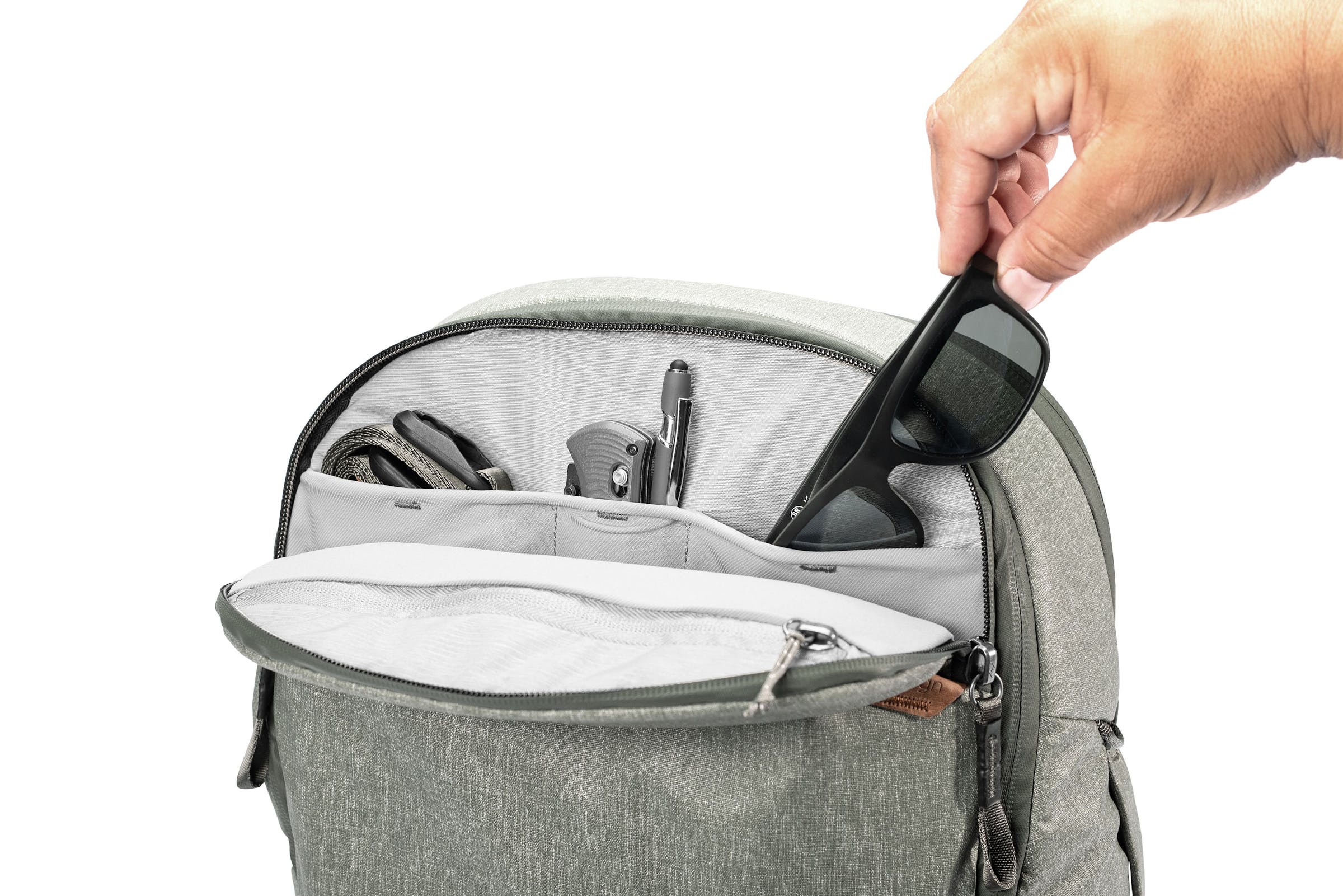 Travel Backpack 30L Sage - Verde Salvia
