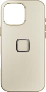 Mobile Everyday Fabric Case iPhone 16 Pro Bone Leather