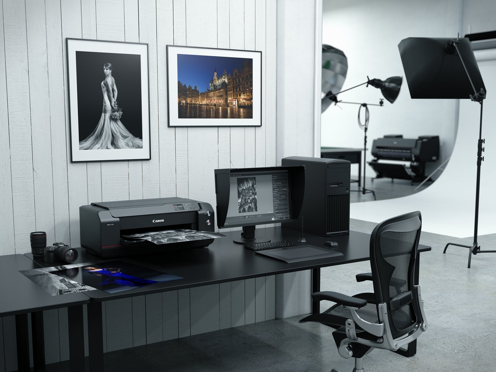 Canon imagePROGRAF PRO-1100 stampante per foto Ad inchiostro 2400 x 1200 DPI Wi-Fi