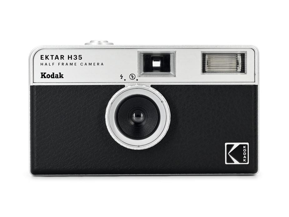 KODAK EKTAR H35 HALF FRAME FILM CAMERA BLACK ANALOGICA