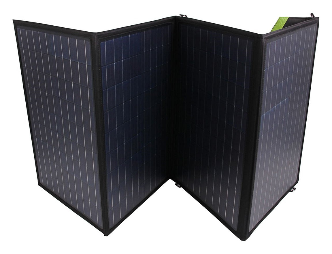 PATONA FOLDABLE 4 SOLAR PANEL SOLAR PANEL 18V 100W 5500MAH WITH USB AND DC OUTPUT