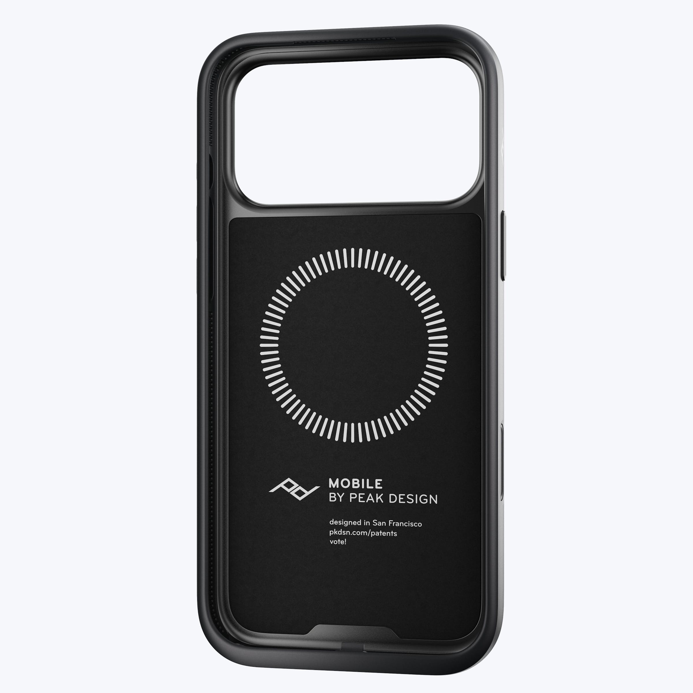 Mobile Everyday Clarino Loop Case iPhone 17 Pro Max Black