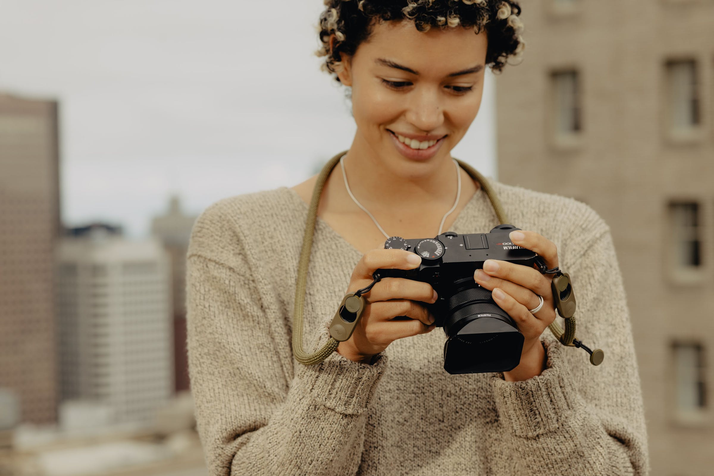 Form - Cordura Camera Strap Standard - Kelp
