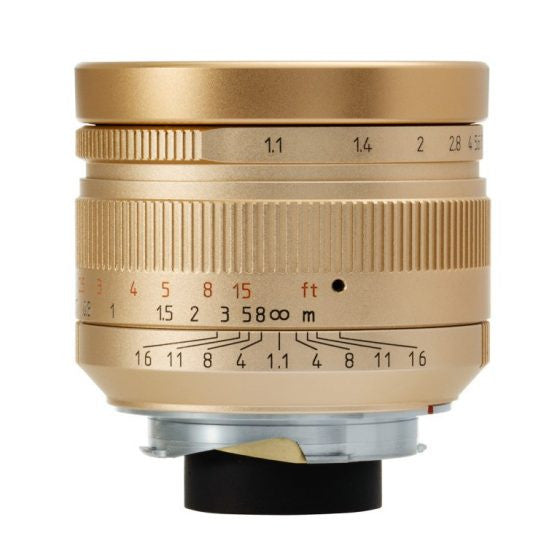 7ARTISANS 50MM F/1.1 LEICA M GOLD