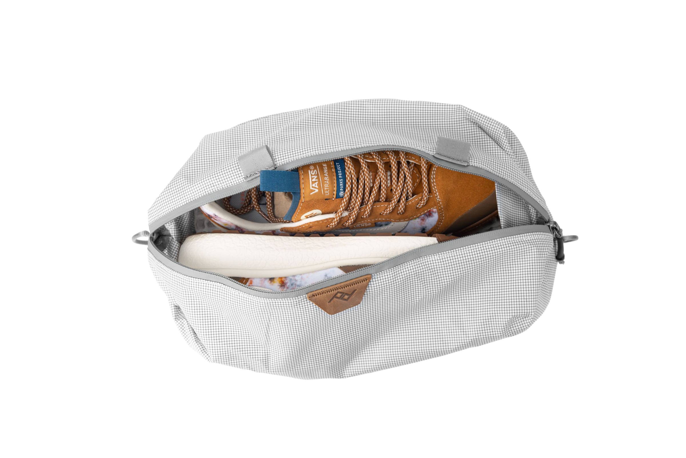 Shoe Pouch - custodia per scarpe Bainco Raw Quadrettato