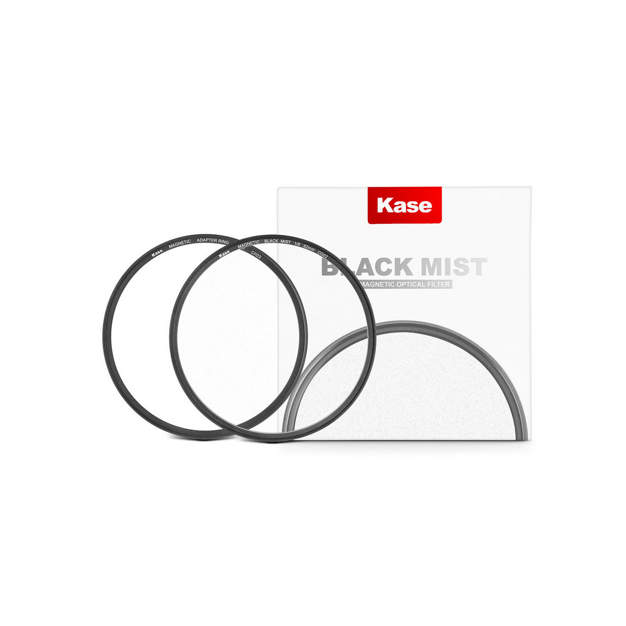 KASE FILTRO BLACK MIST MAGNETIC 1/8 CON ANELLO ADATTATORE MAGNETICO 62MM