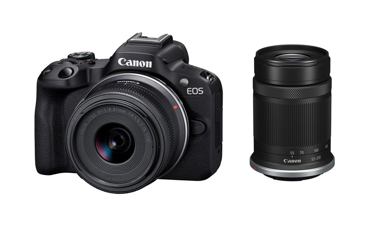 Canon EOS R50 + RF-S 18-45mm IS STM + RF-S 55-210mm F 5-7.1 IS STM