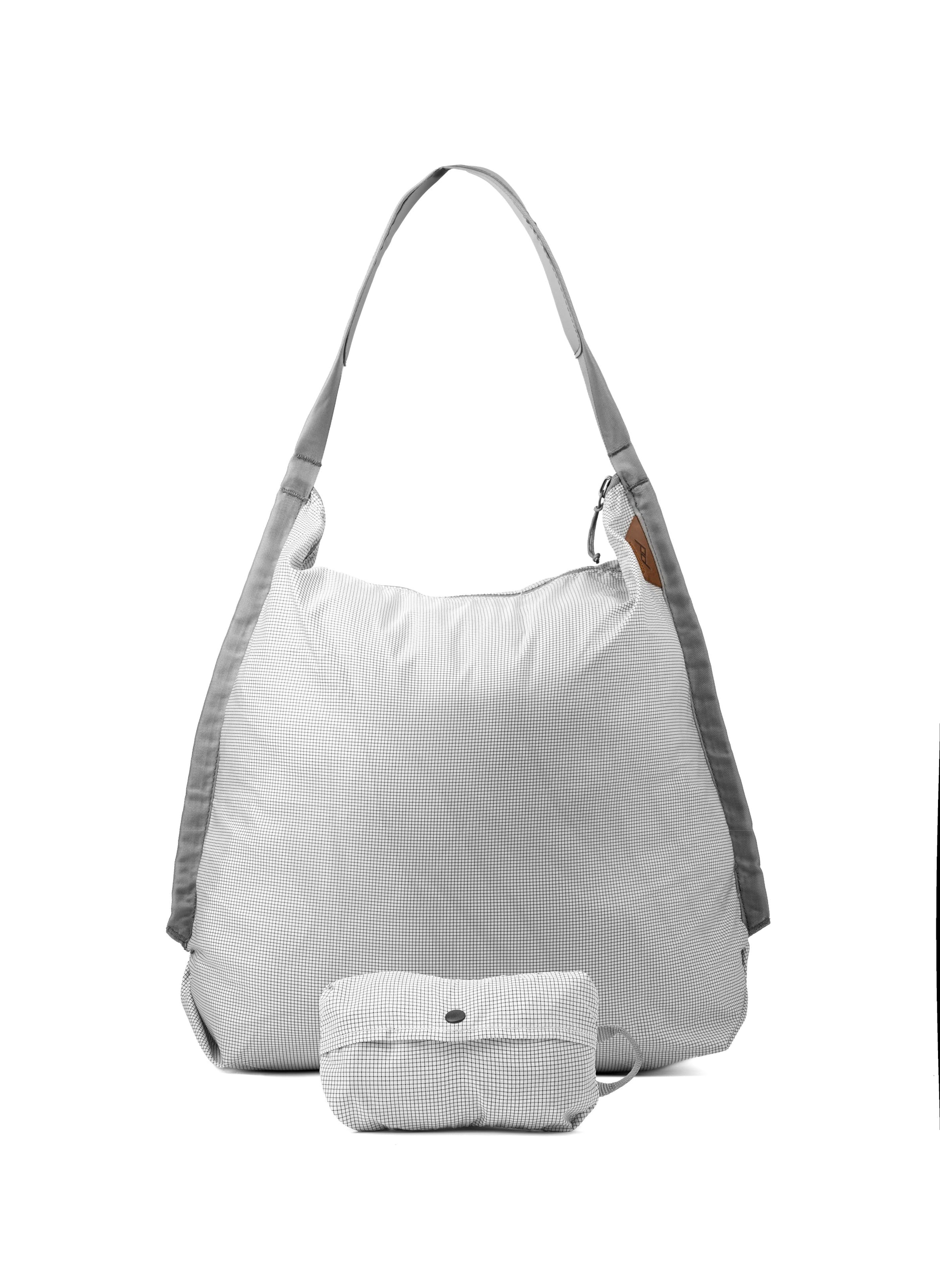 Packable Tote -Borsa ripiegabile Multiuso - Raw White