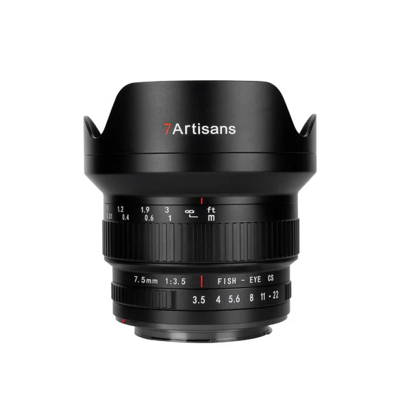 7ARTISANS 7,5MM F/3.5 X CANON EF DSL-R