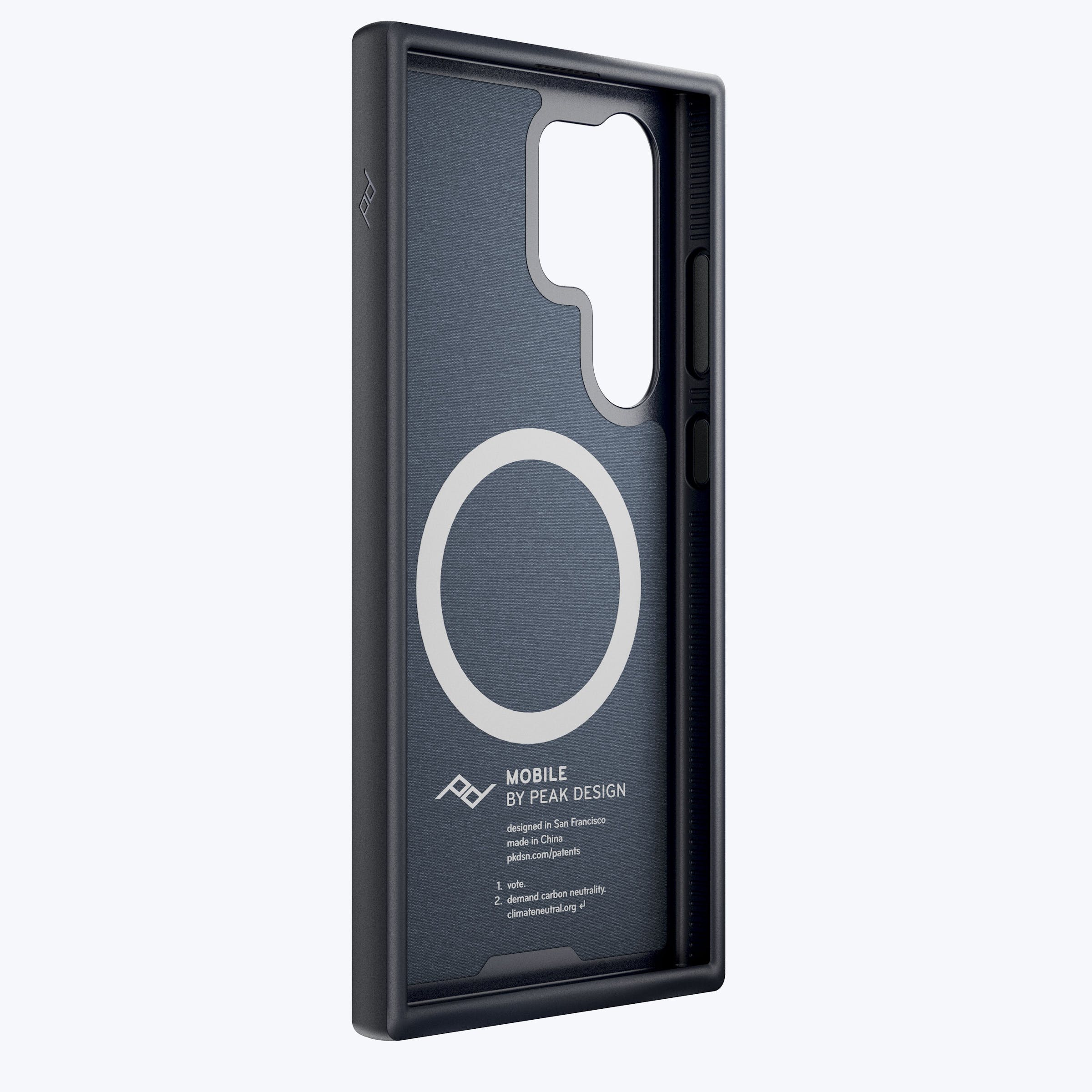 Mobile Everyday Fabric Case Samsung Galaxy S24 Ultra Midnight.