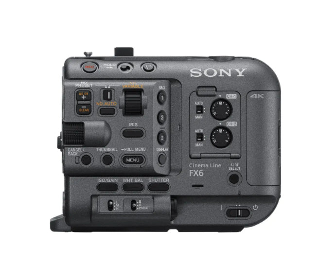 Sony FX6 Videocamera palmare 12,9 MP CMOS 4K Ultra HD Nero