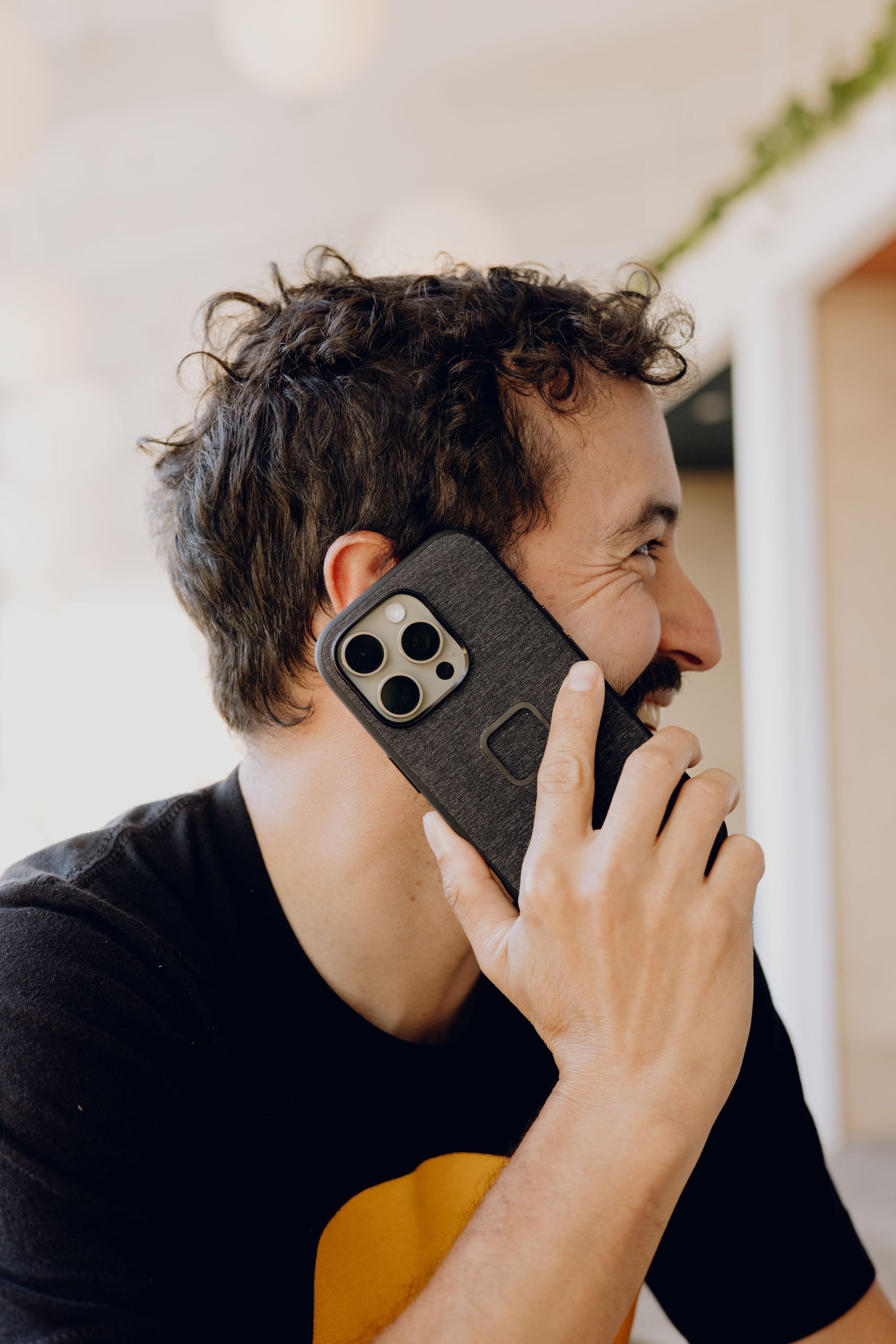 Mobile Everyday Fabric Case iPhone 16 Plus Eclipse