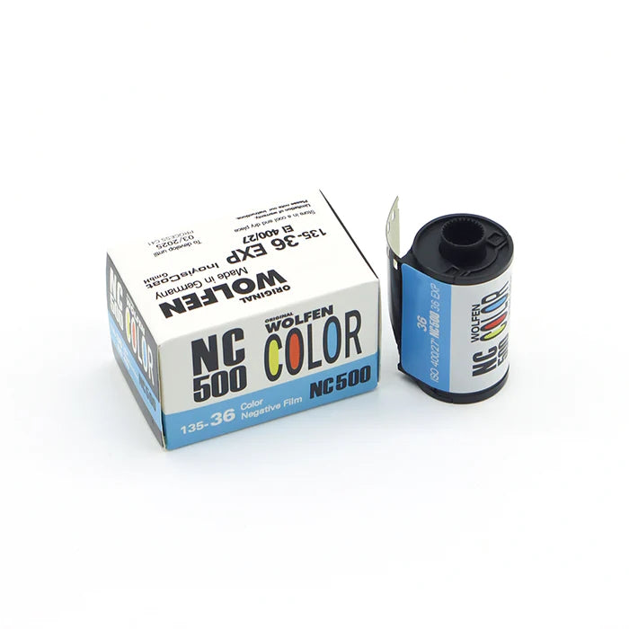 WOLFEN NC500 COLOR 400 135/36 PELLICOLA NEGATIVO COLORE SCAD 06/2025