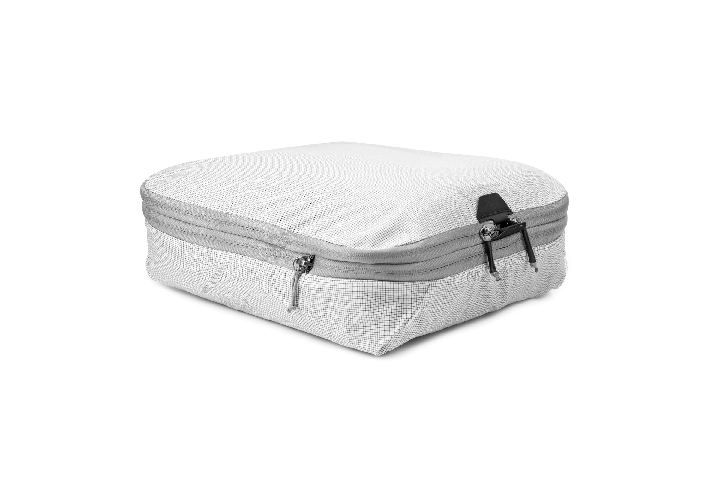 Packing Cube Medium - Bianco Raw Quadrettato