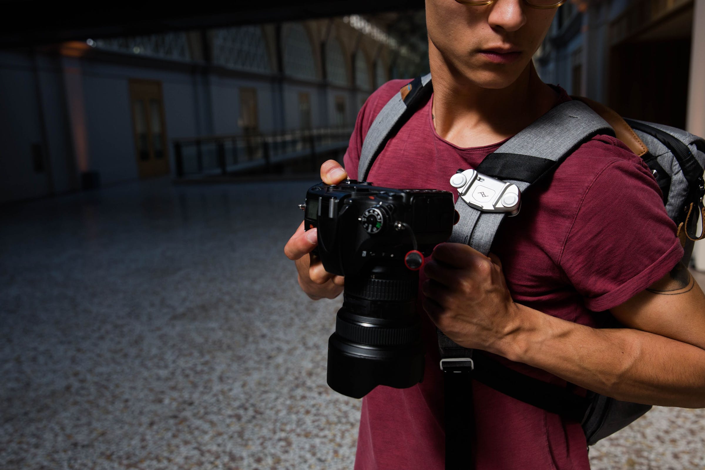 Capture Camera Clip (v3) ARGENTO - (No Piastra)