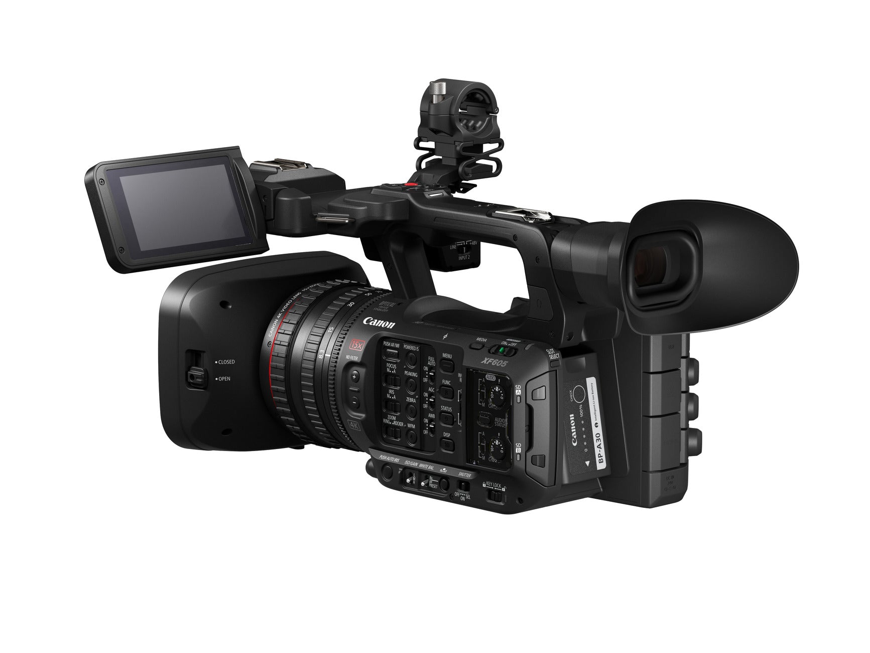 Canon XF605 Videocamera palmare 13,4 MP CMOS 4K Ultra HD Nero
