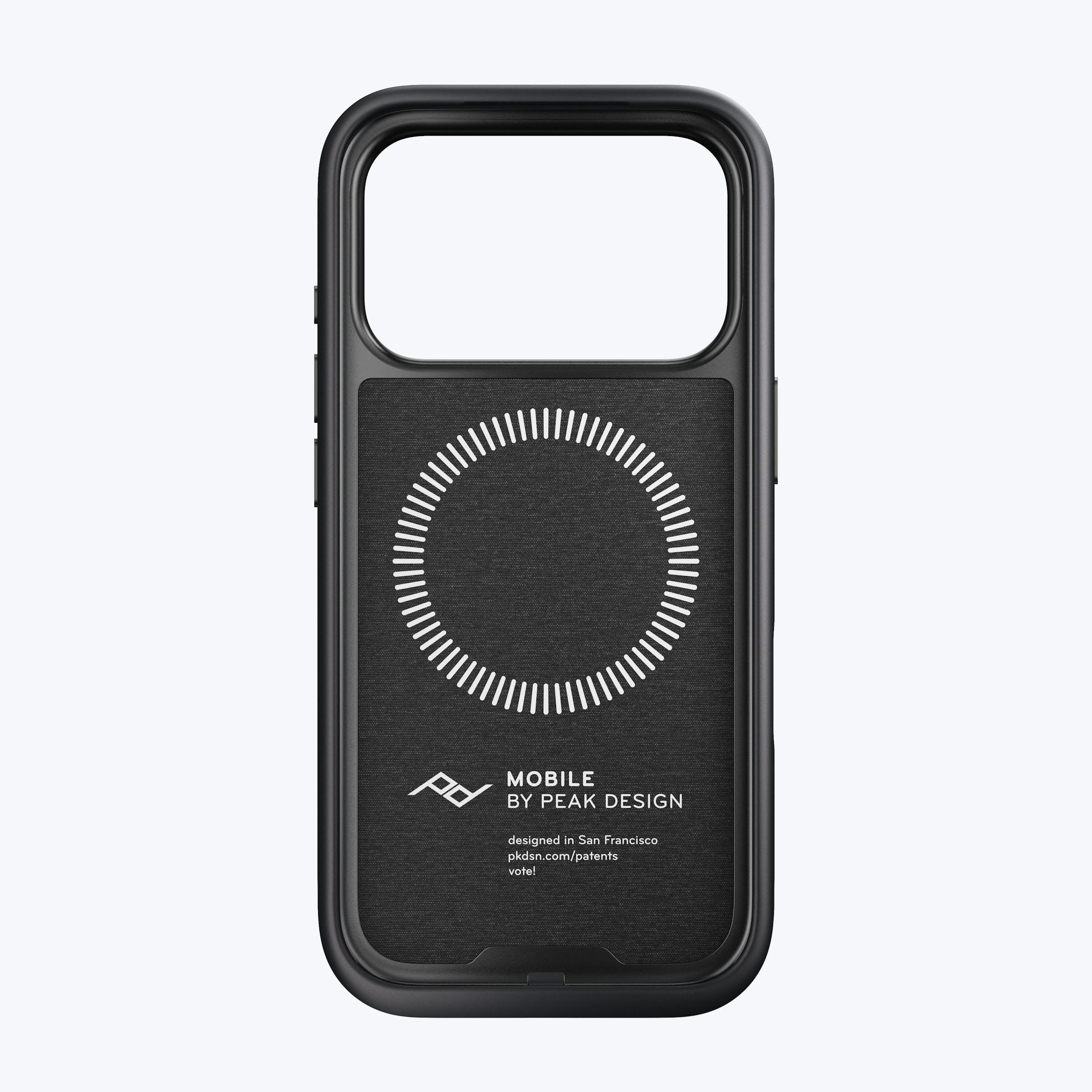 Mobile Everyday Fabric Case iPhone 17 Pro Charcoal