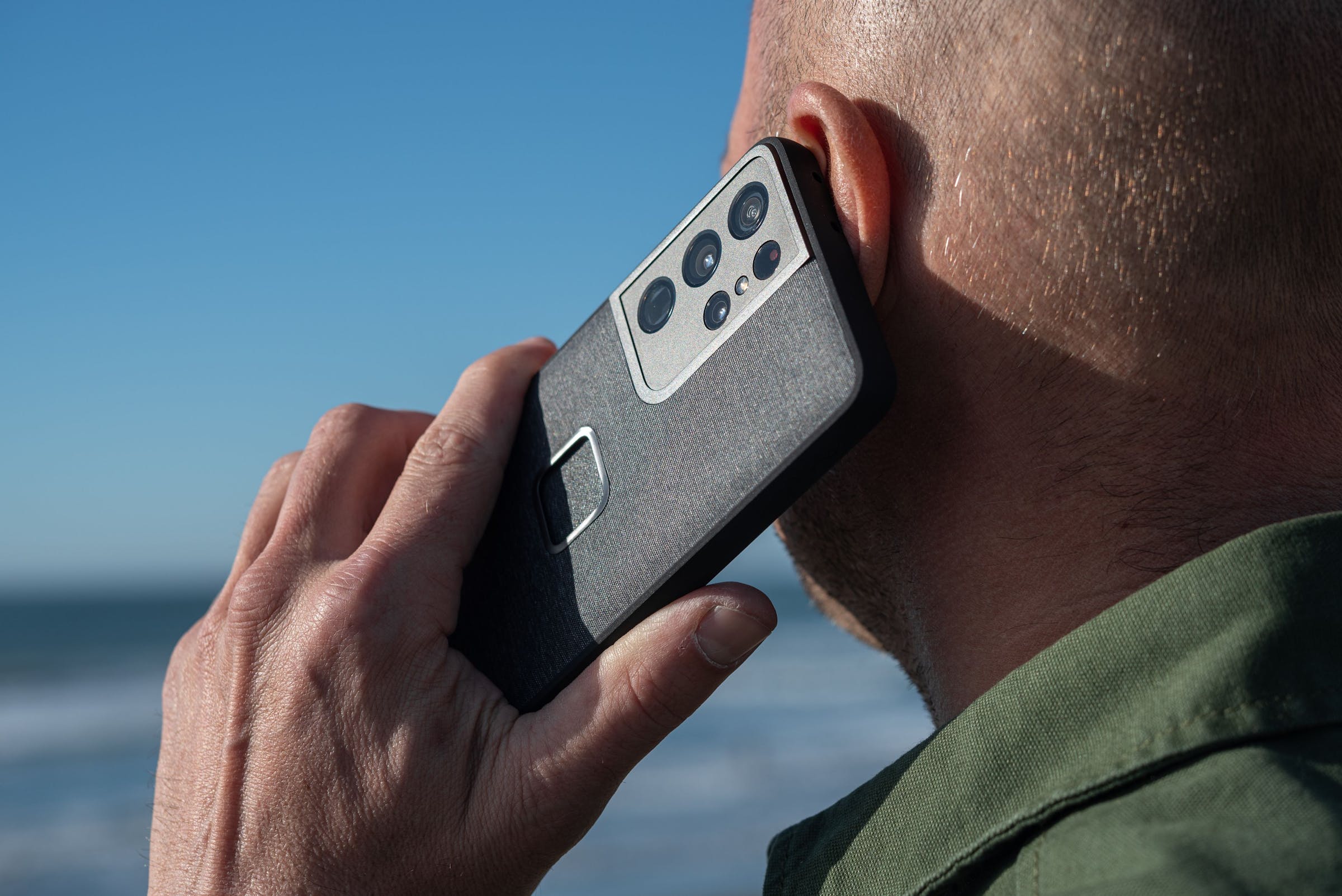 Mobile Everyday Fabric Case Samsung S23+ Charcoal
