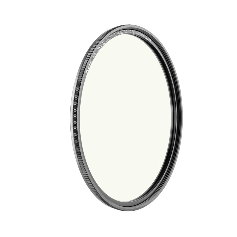 KASE KW REVOLUTION CPL CON ANELLO ADATTATORE MAGNETICO - ARGENTO 62MM