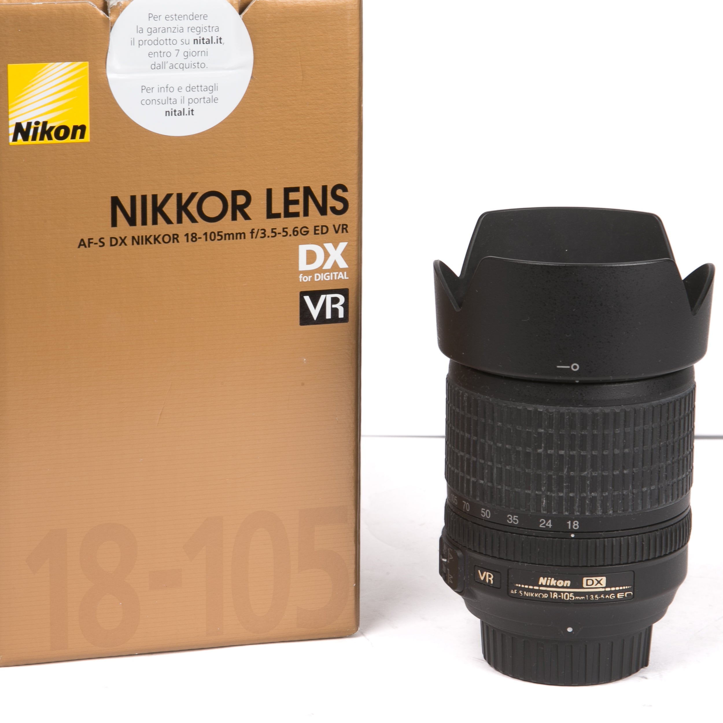 Nikon DX 18-105mm F/3.5-5.6G ED VR