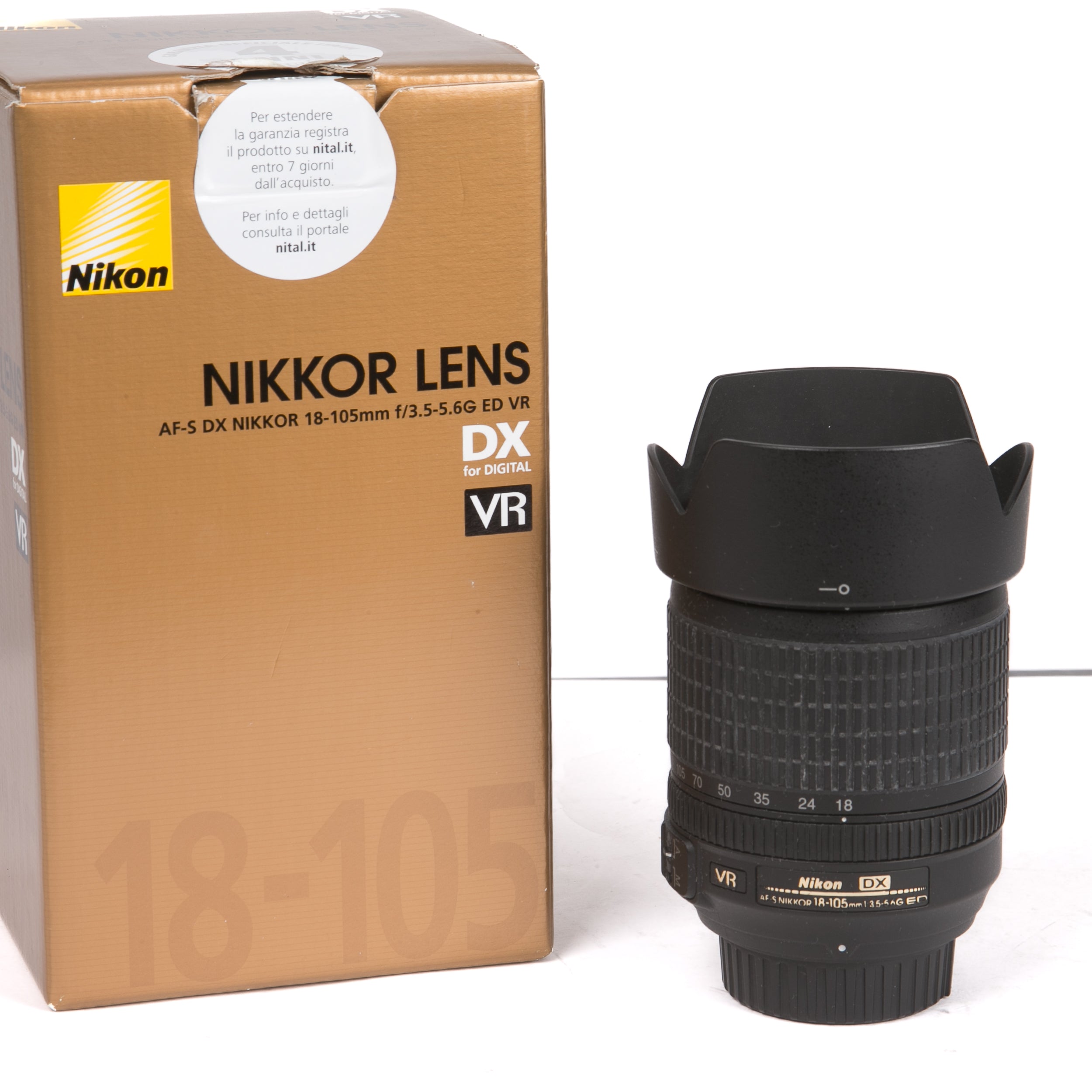 Nikon DX 18-105mm F/3.5-5.6G ED VR