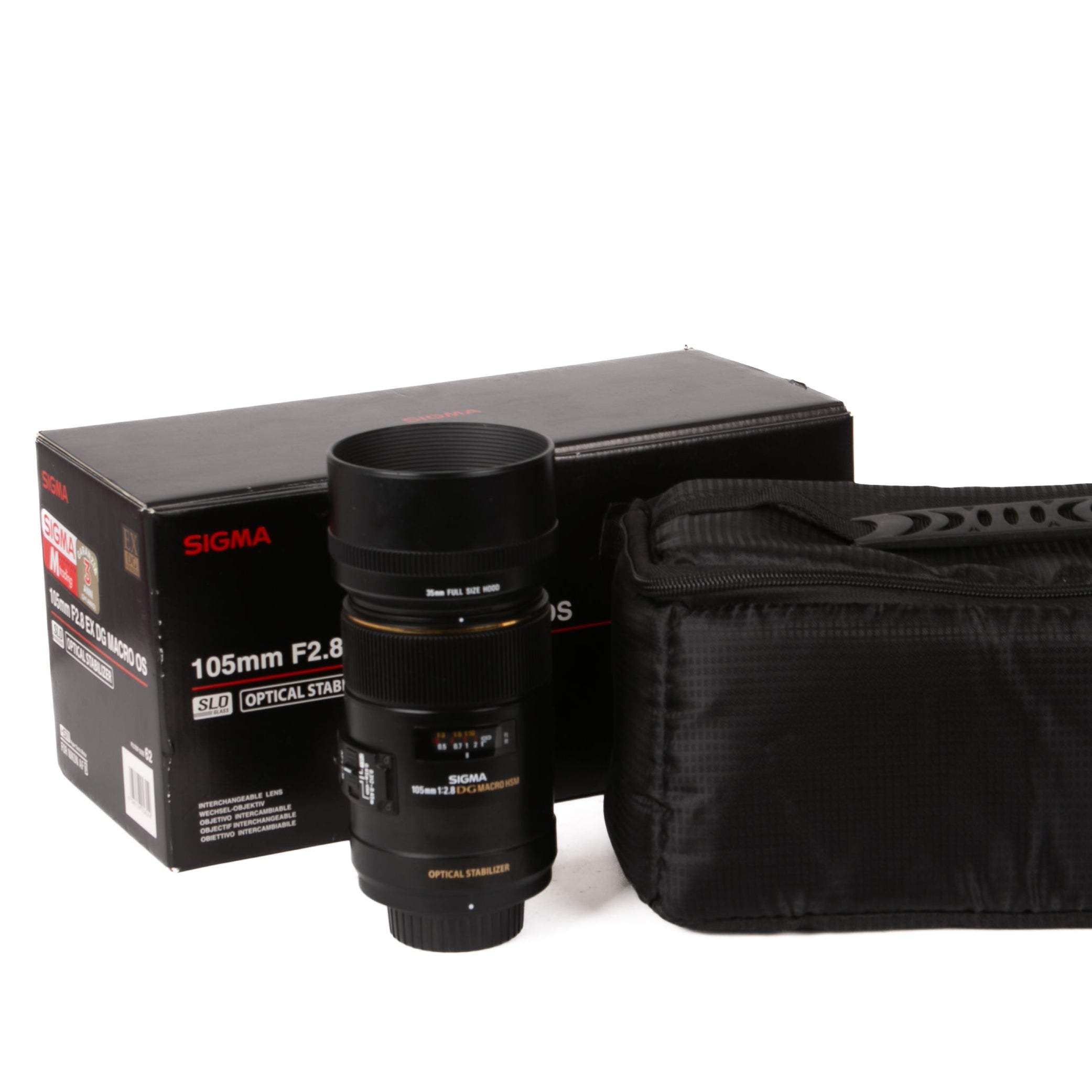 Sigma 105 mm F2,8 EX Macro DG OS HSM Nikon