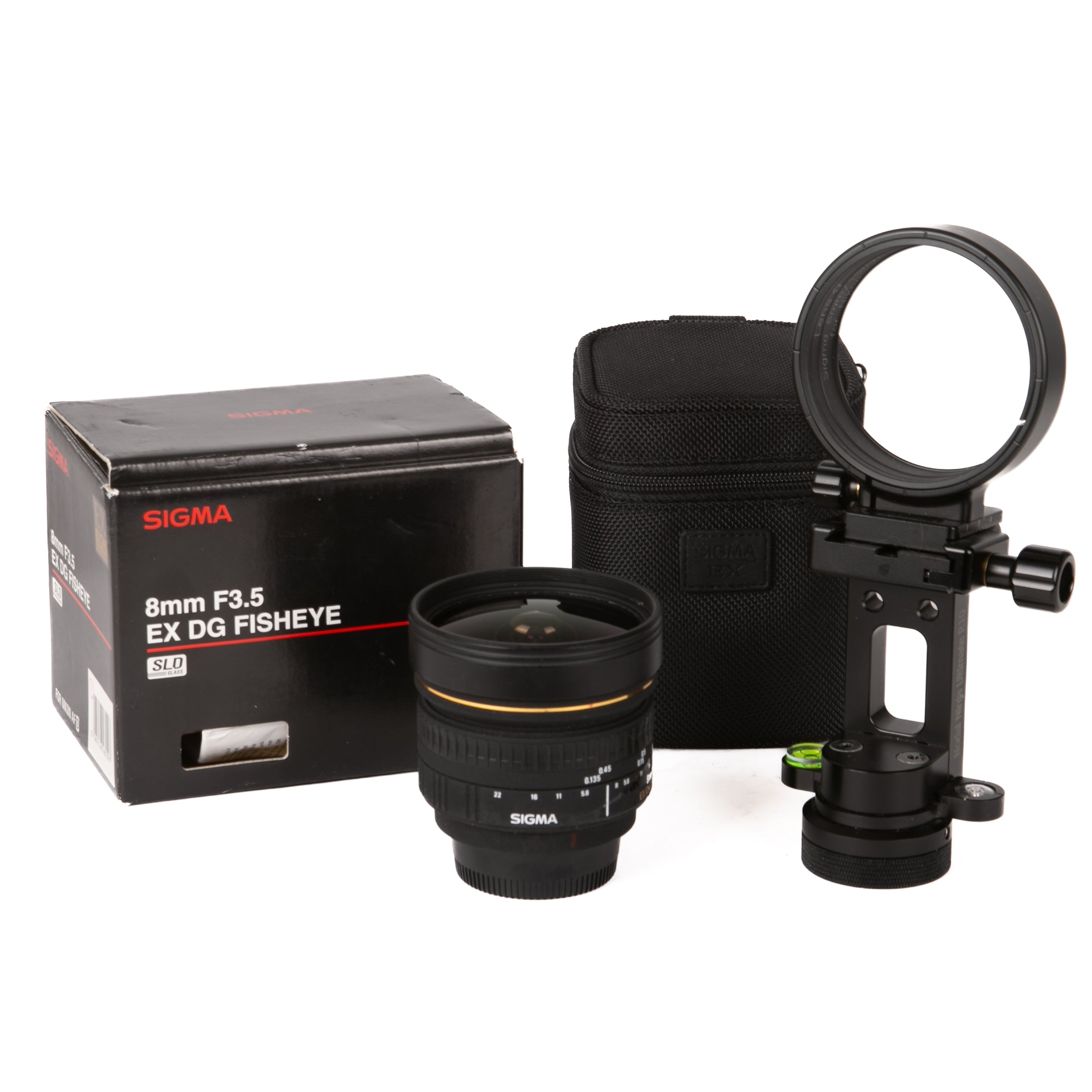 Sigma 8mm f/3.5 EX DG Fisheye +noda ninja ultimate r10 - Usato