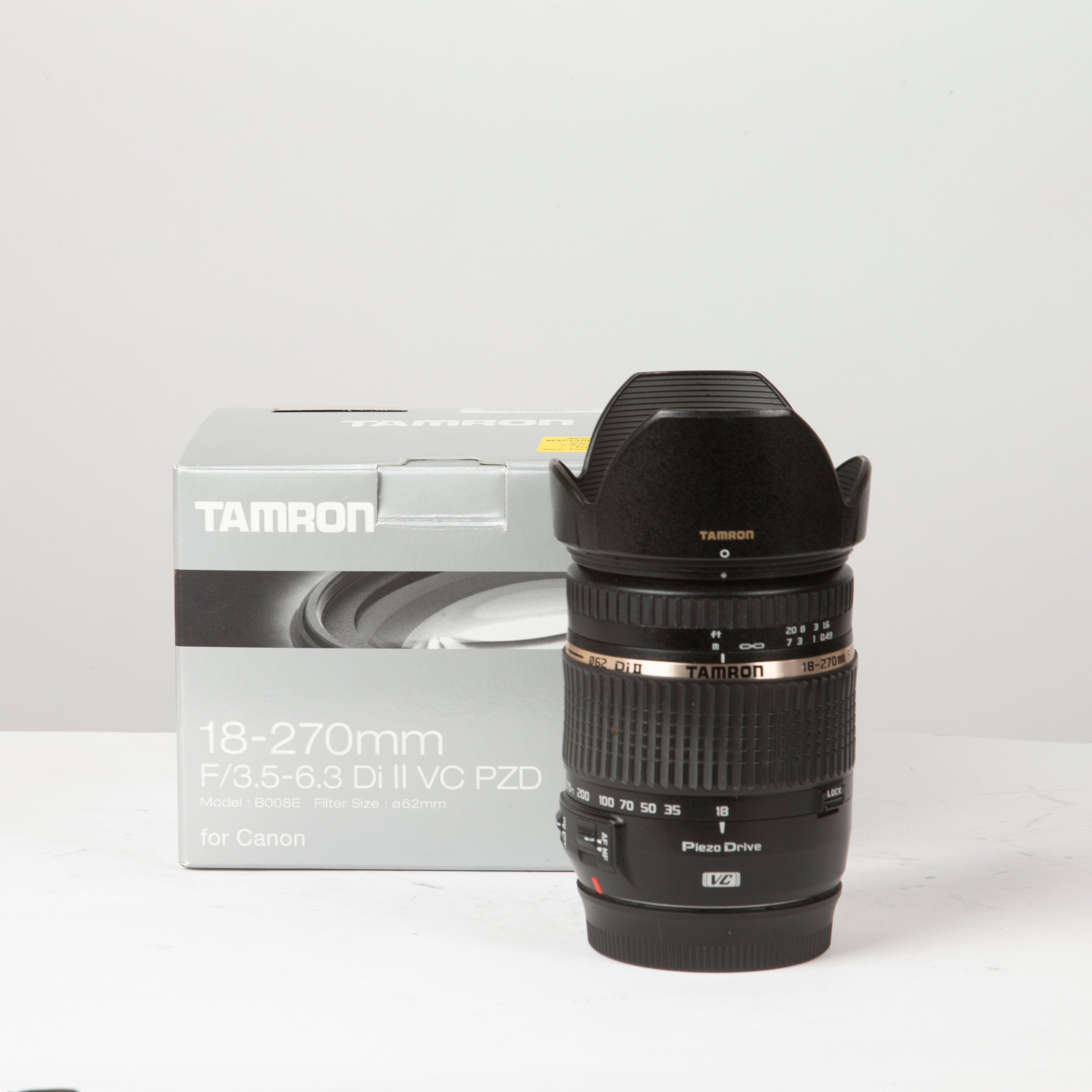 Tamron 18-270 F/3.5-6.3 Di II VC PZD - Per Canon - Usato