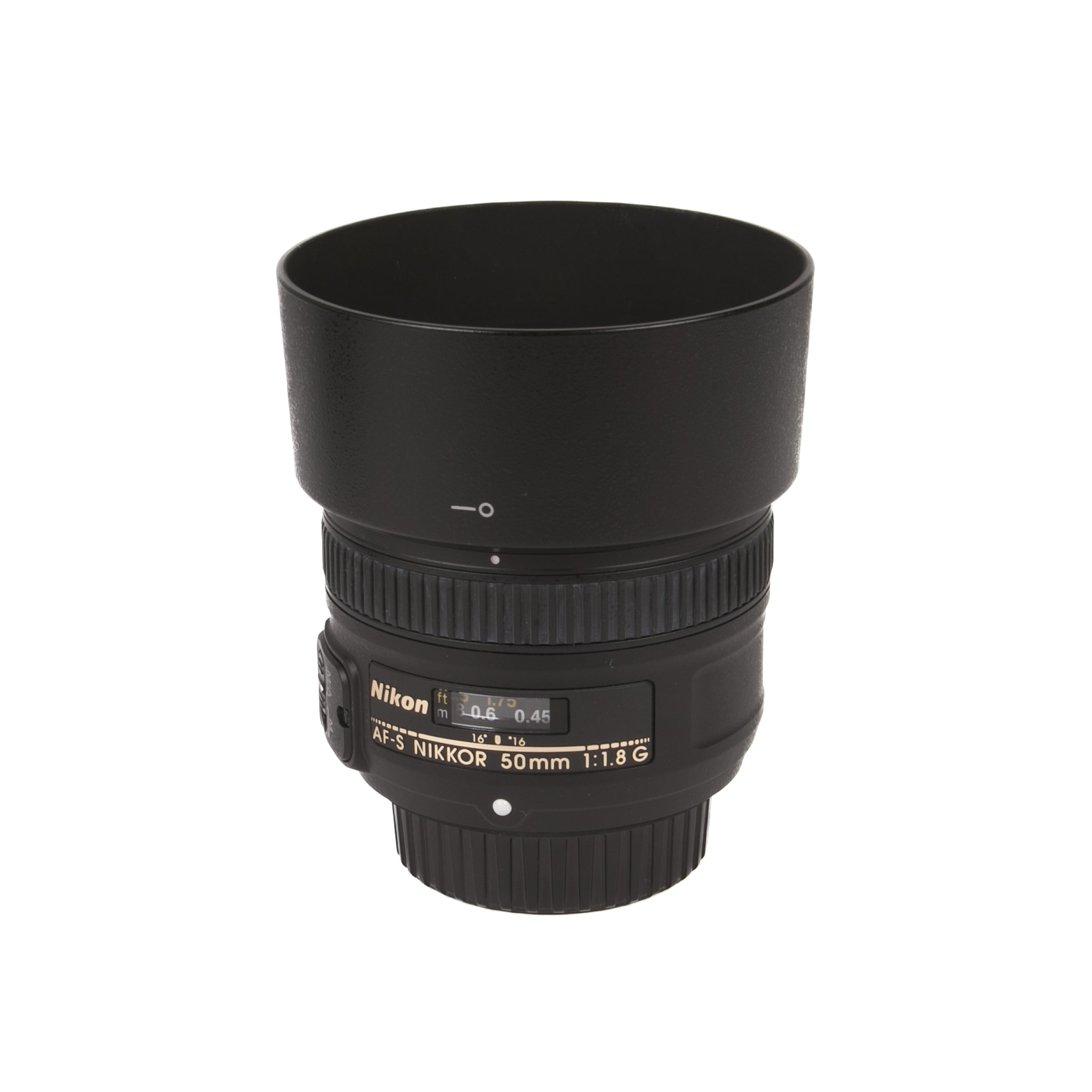 nikon af-s 50mm f/1.8 g +HB-47