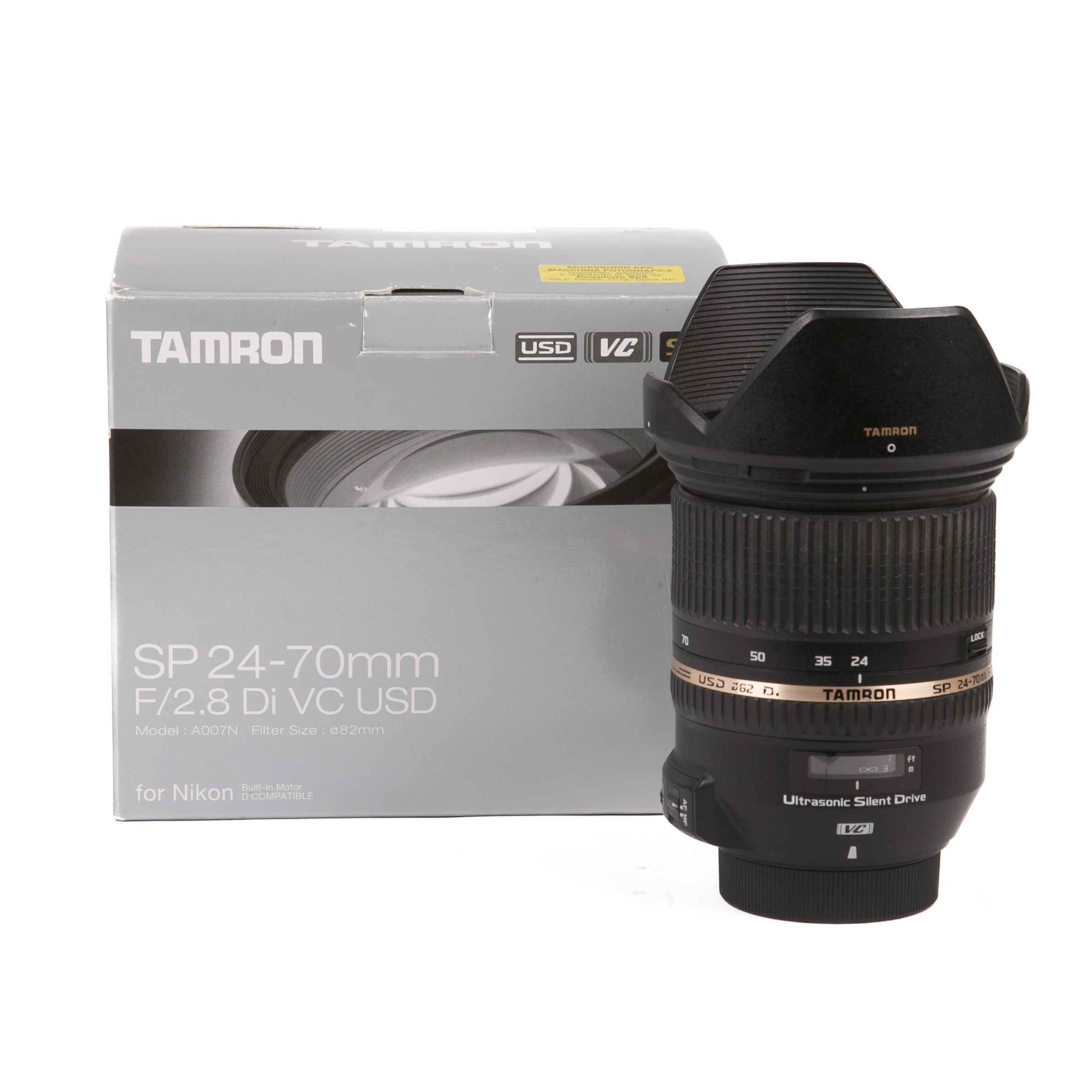 Tamron SP 24-70mm f/2.8 Di VC USD - Nikon F