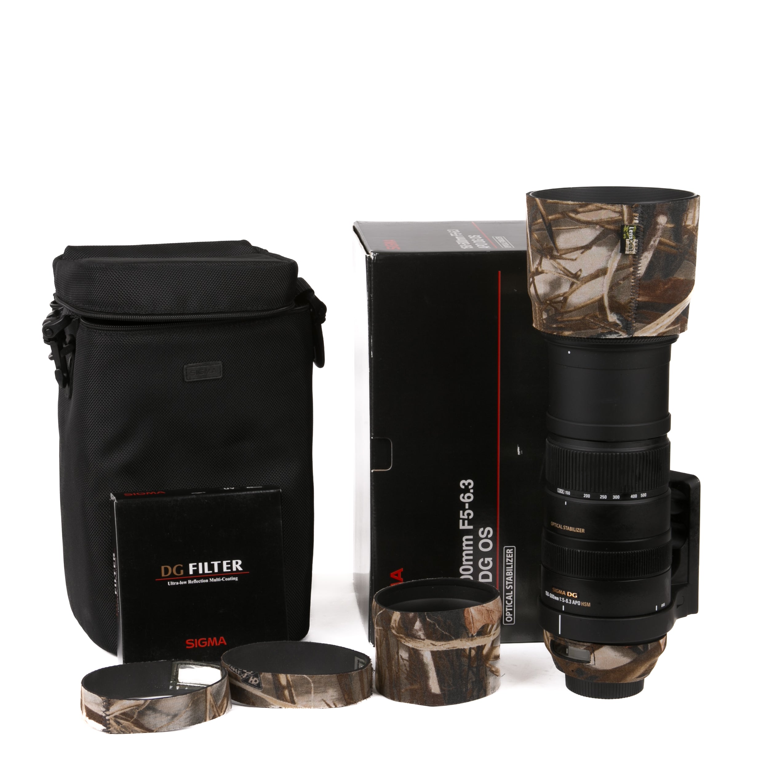 Sigma APO 150-500mm f/5-6.3 DG OS HSM -  per Nikon