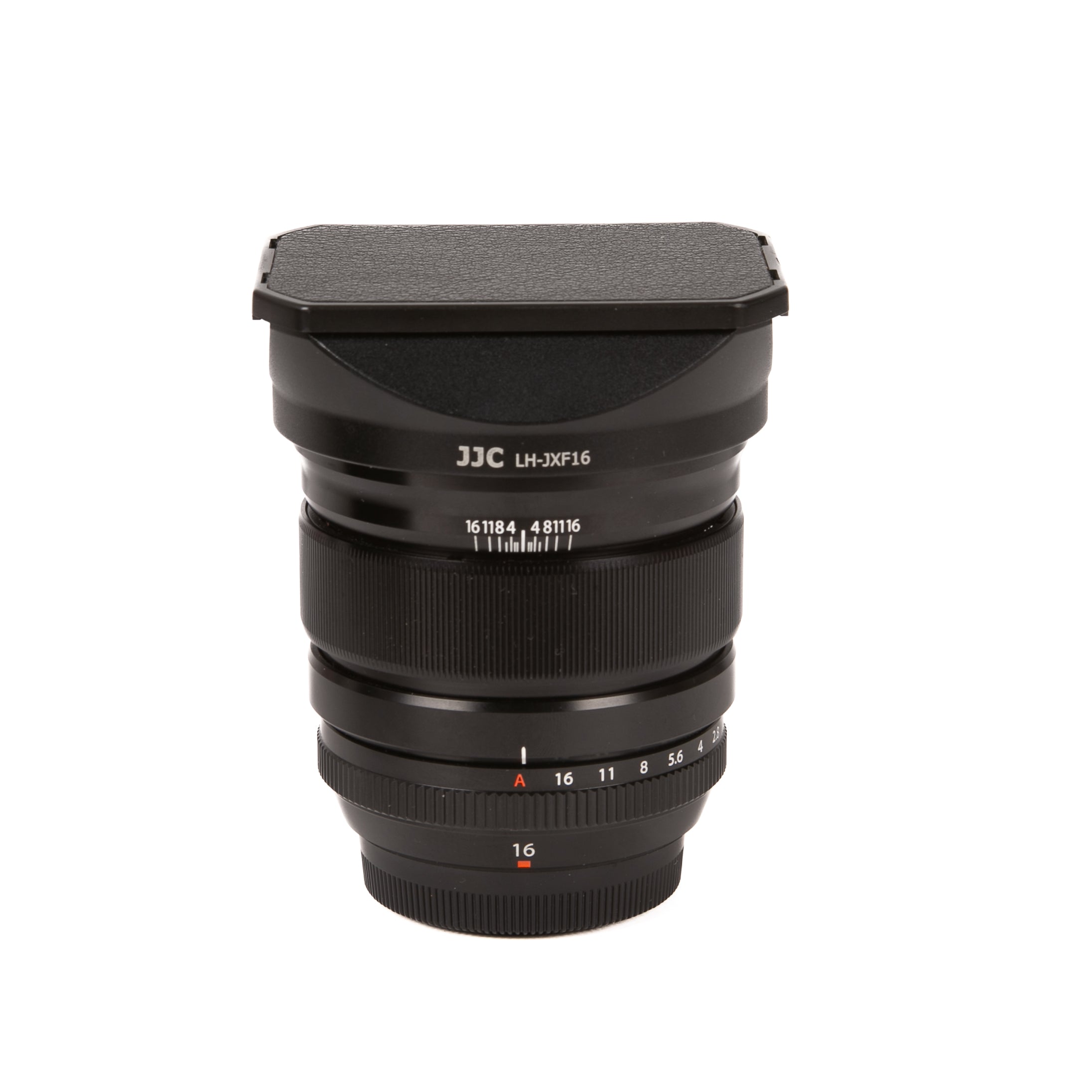 Fujinon XF 16mm F1.4 R WR+paraluce rettangolare jjc