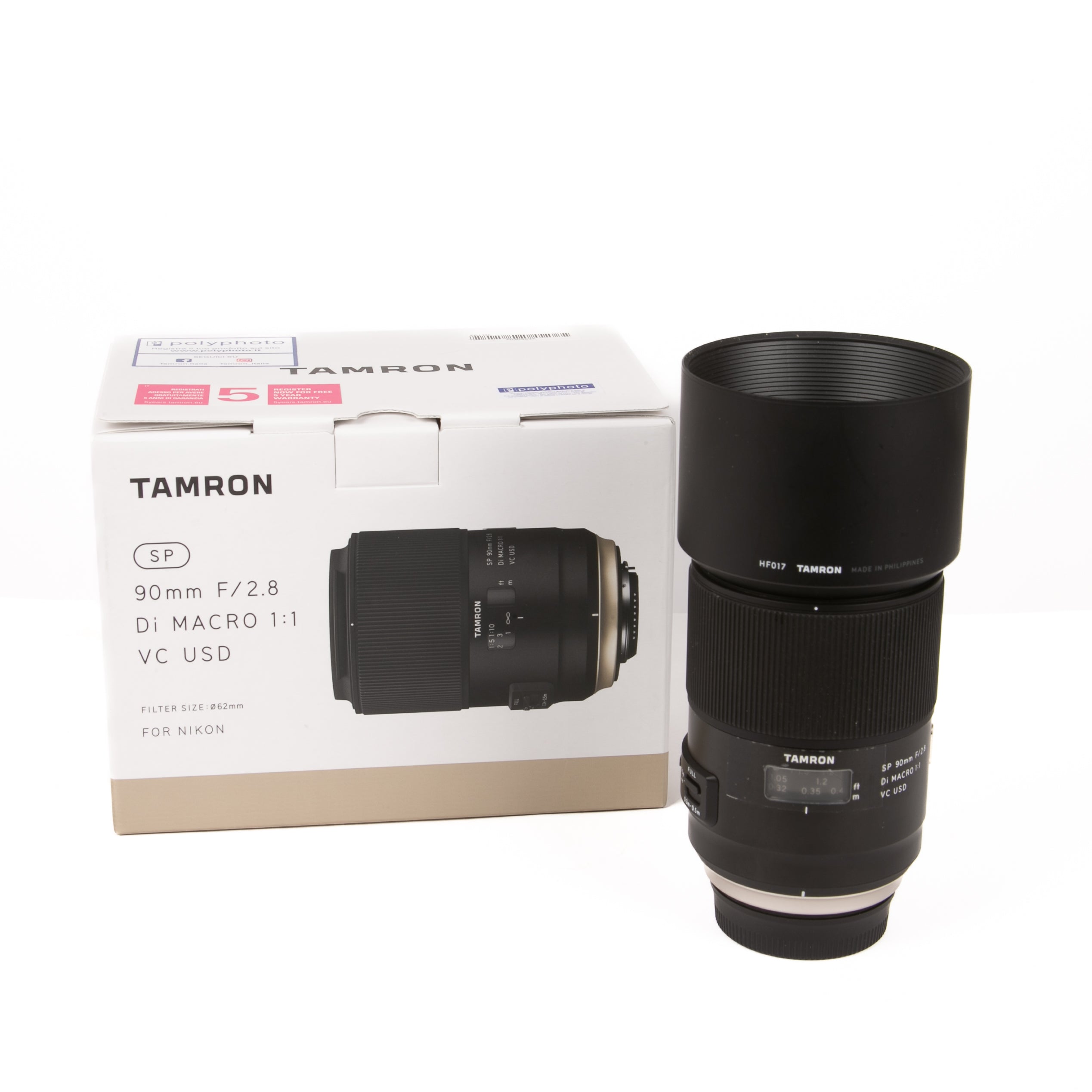 Tamron SP 90mm f/2.8 Di Macro VC USD (Nikon)