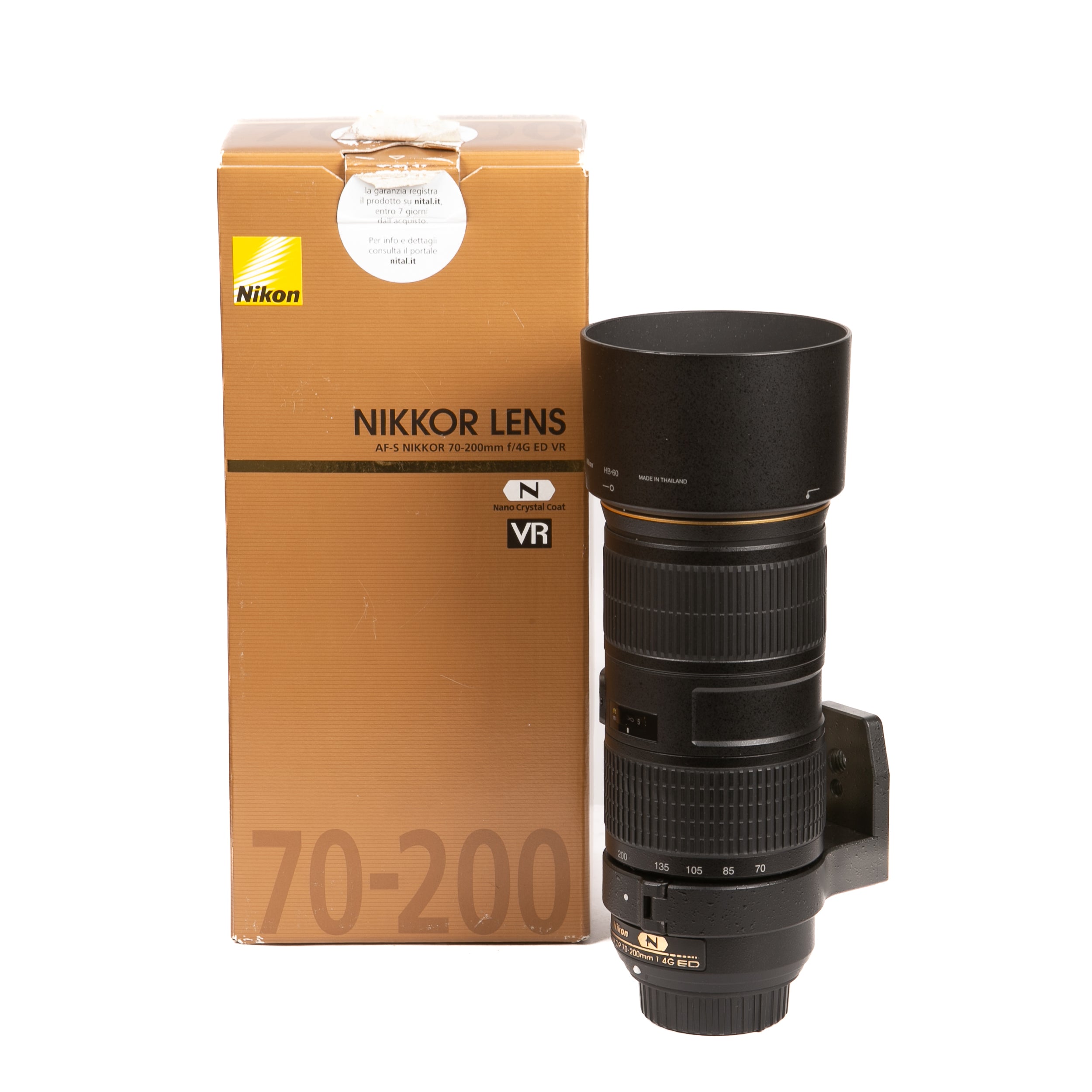 Nikon 70-200mm F/4G ED VR - Usato