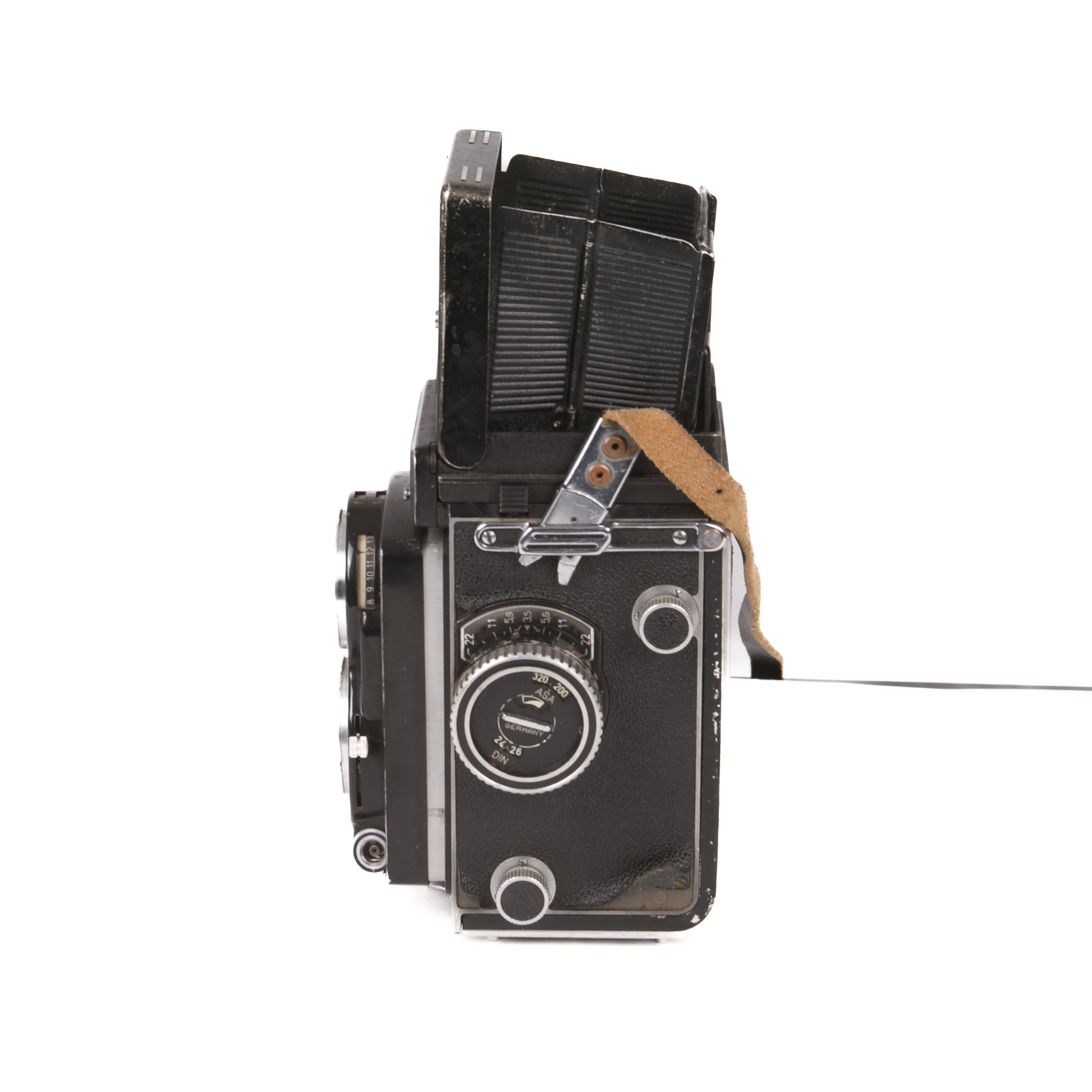 Macchina fotografica Rolleiflex 6X6 BIOTTICA 75mm f/2.8 f/3.5