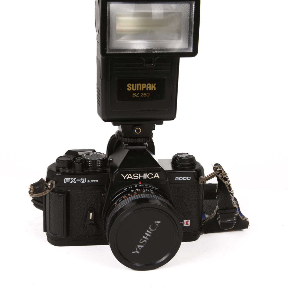 Yashica FX-3 Super 2000 SLR 35mm nera + ML 50mm f/1.9