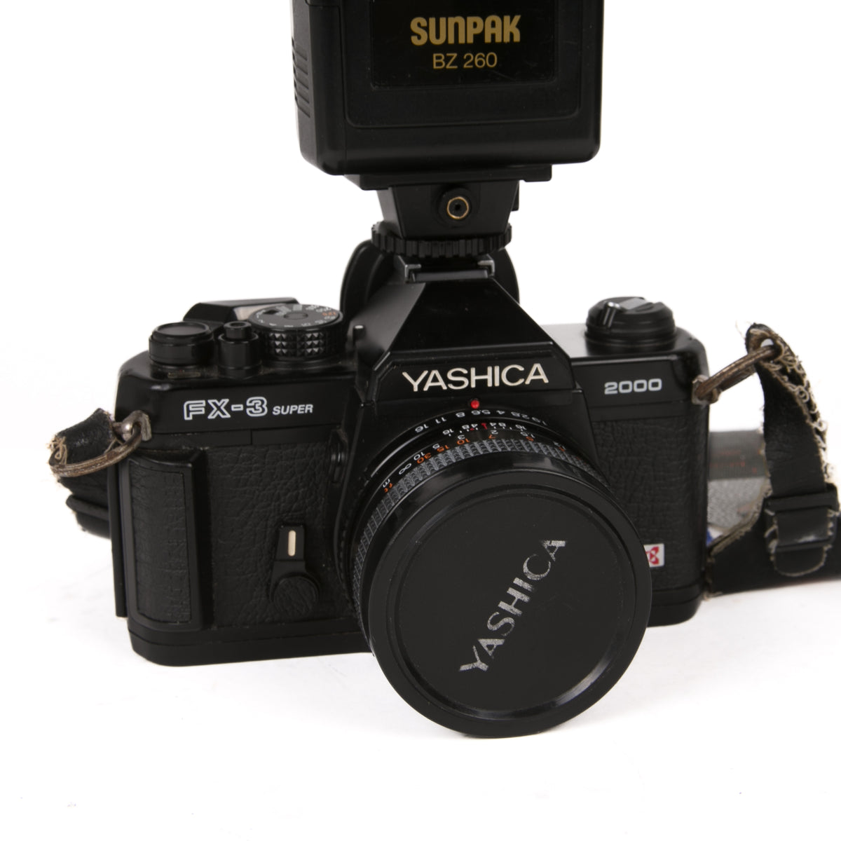 Yashica FX-3 Super 2000 SLR 35mm nera + ML 50mm f/1.9