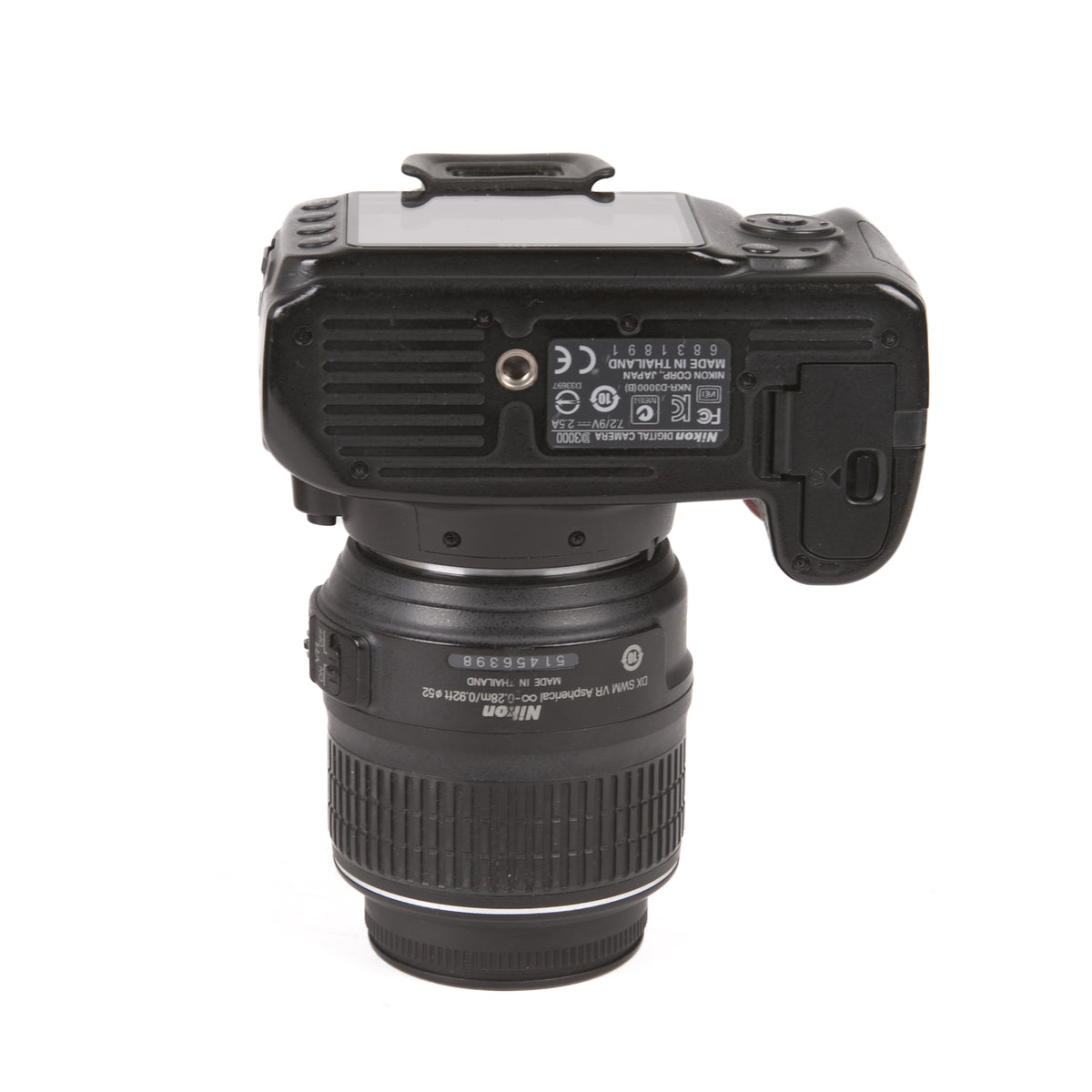 Nikon D3000 + obiettivo VR 18-55 mm SCATTI 22754