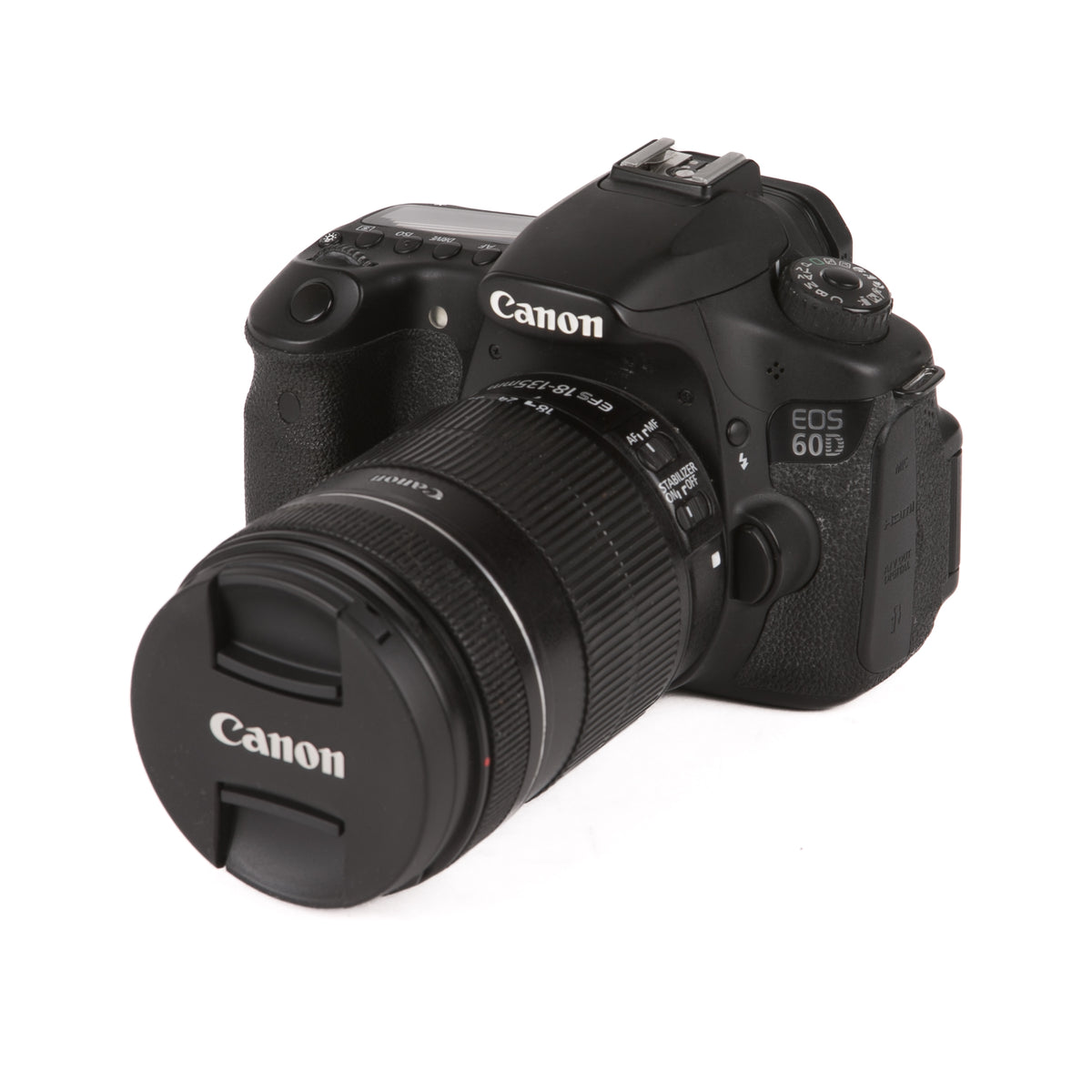 Canon EOS 60D corpo 60243 scatti+ef18-135mm is usm