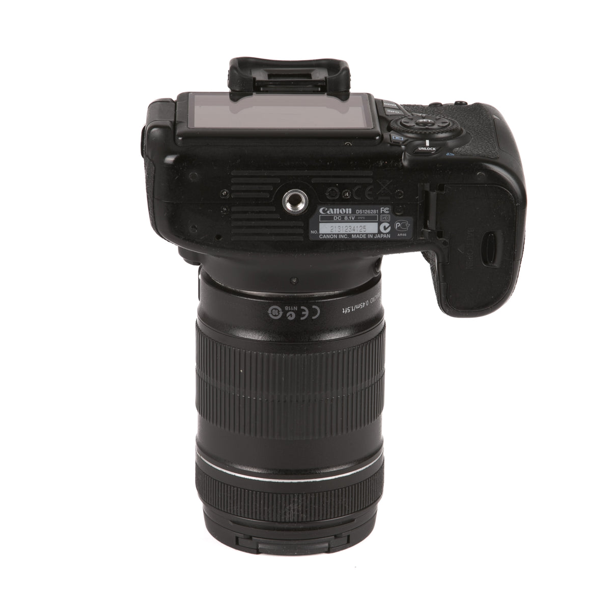 Canon EOS 60D corpo 60243 scatti+ef18-135mm is usm