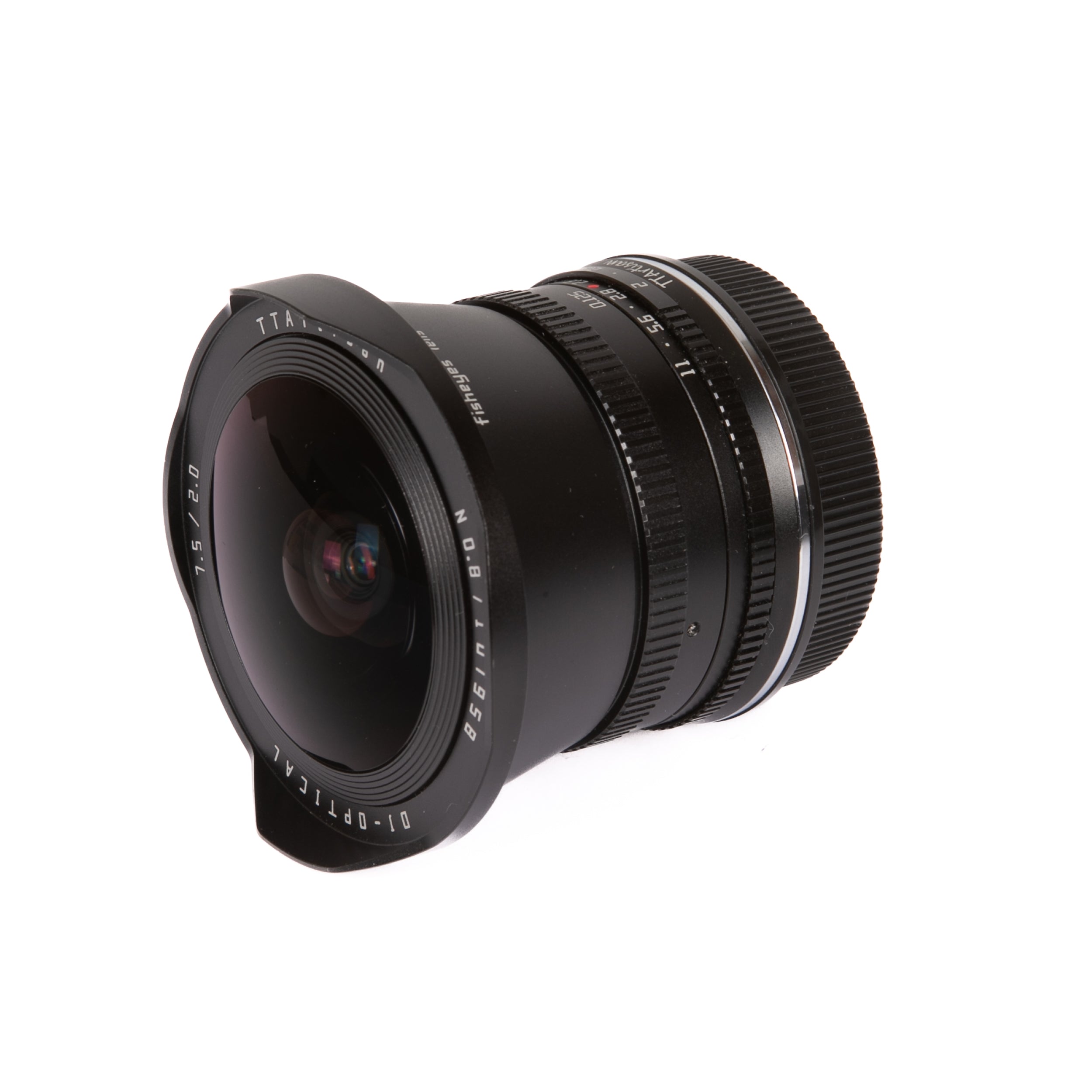 TTartisan 7,5mm f/2 fisheye + 1 filtro attacco Leica - Usato