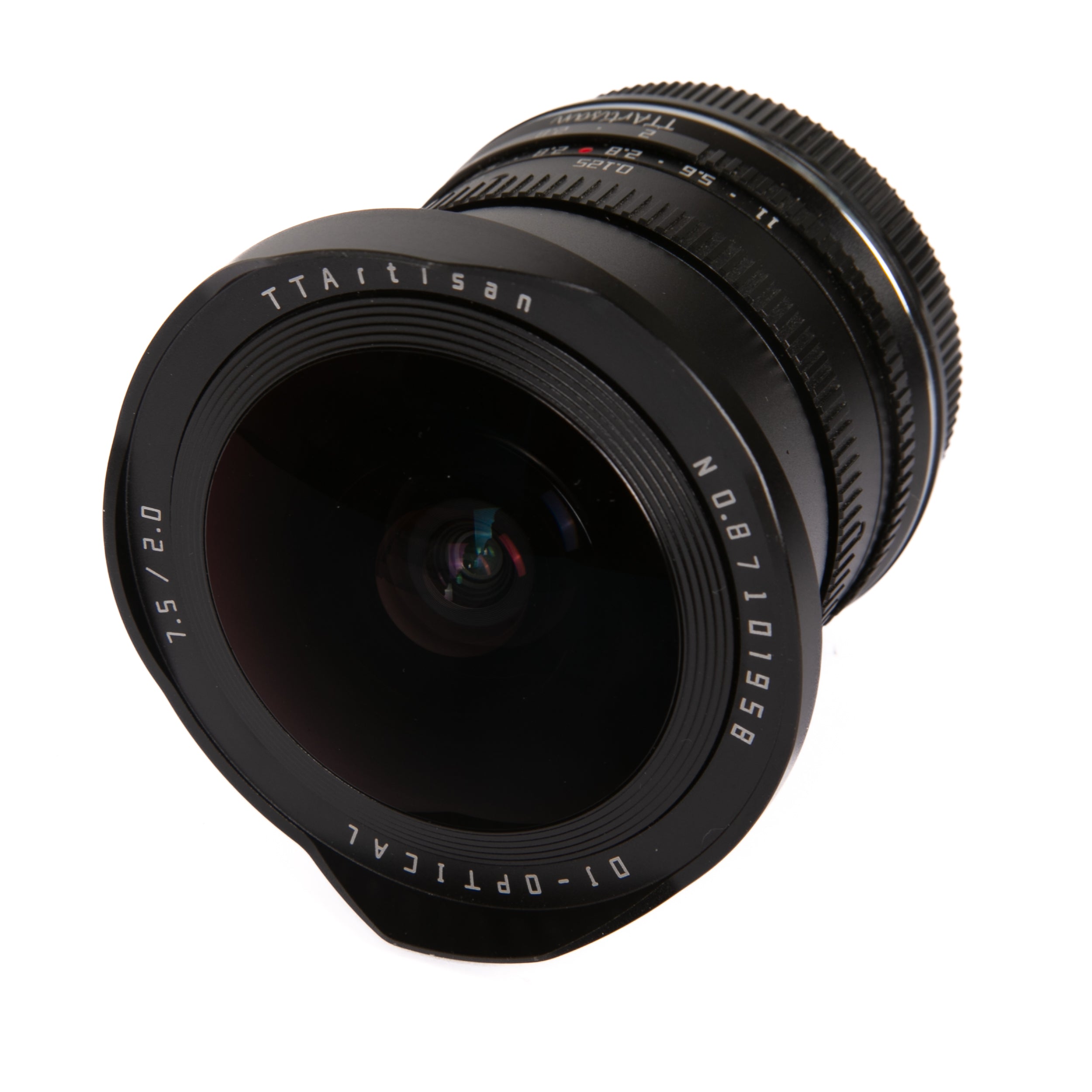TTartisan 7,5mm f/2 fisheye + 1 filtro attacco Leica - Usato
