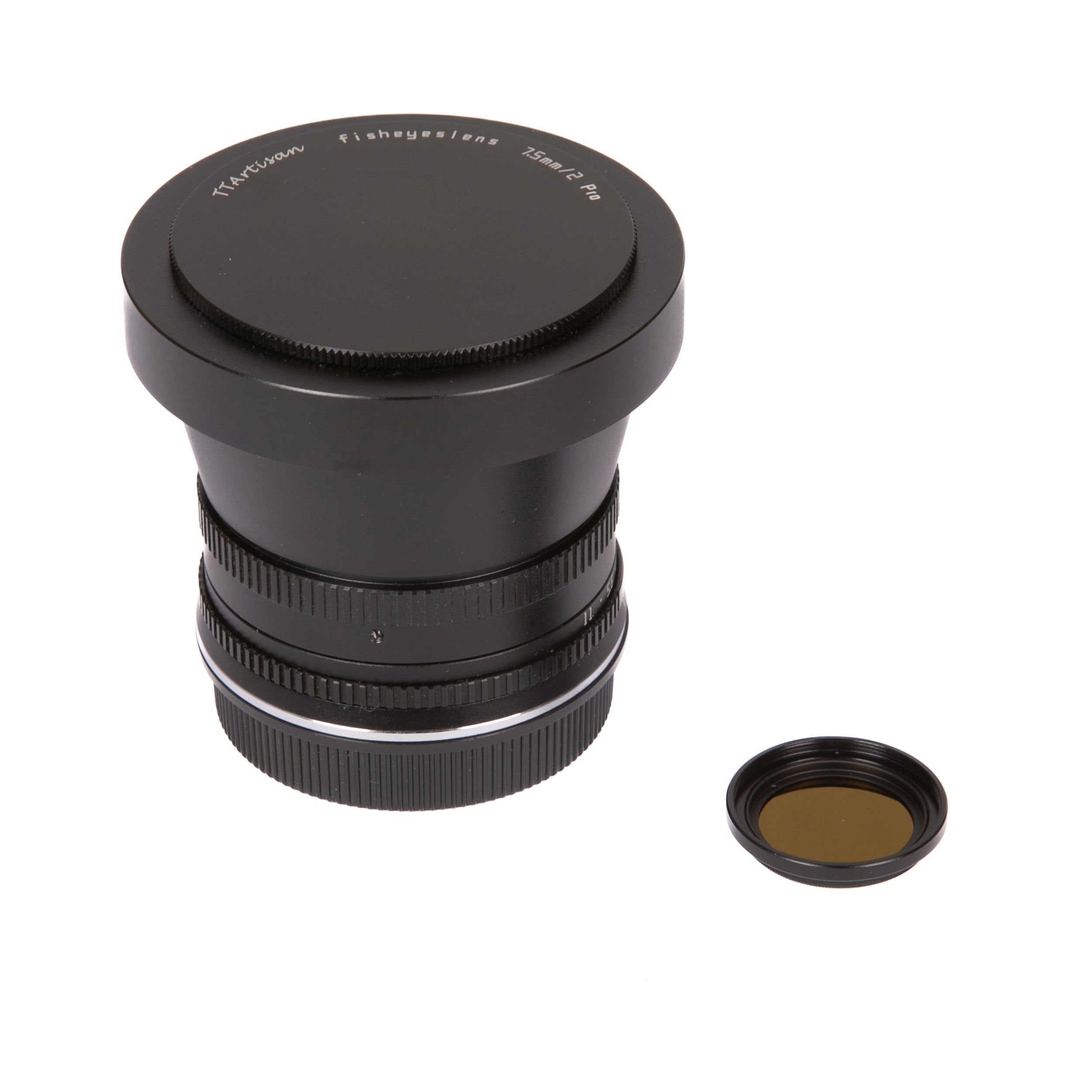 TTartisan 7,5mm f/2 fisheye + 1 filtro attacco Leica - Usato