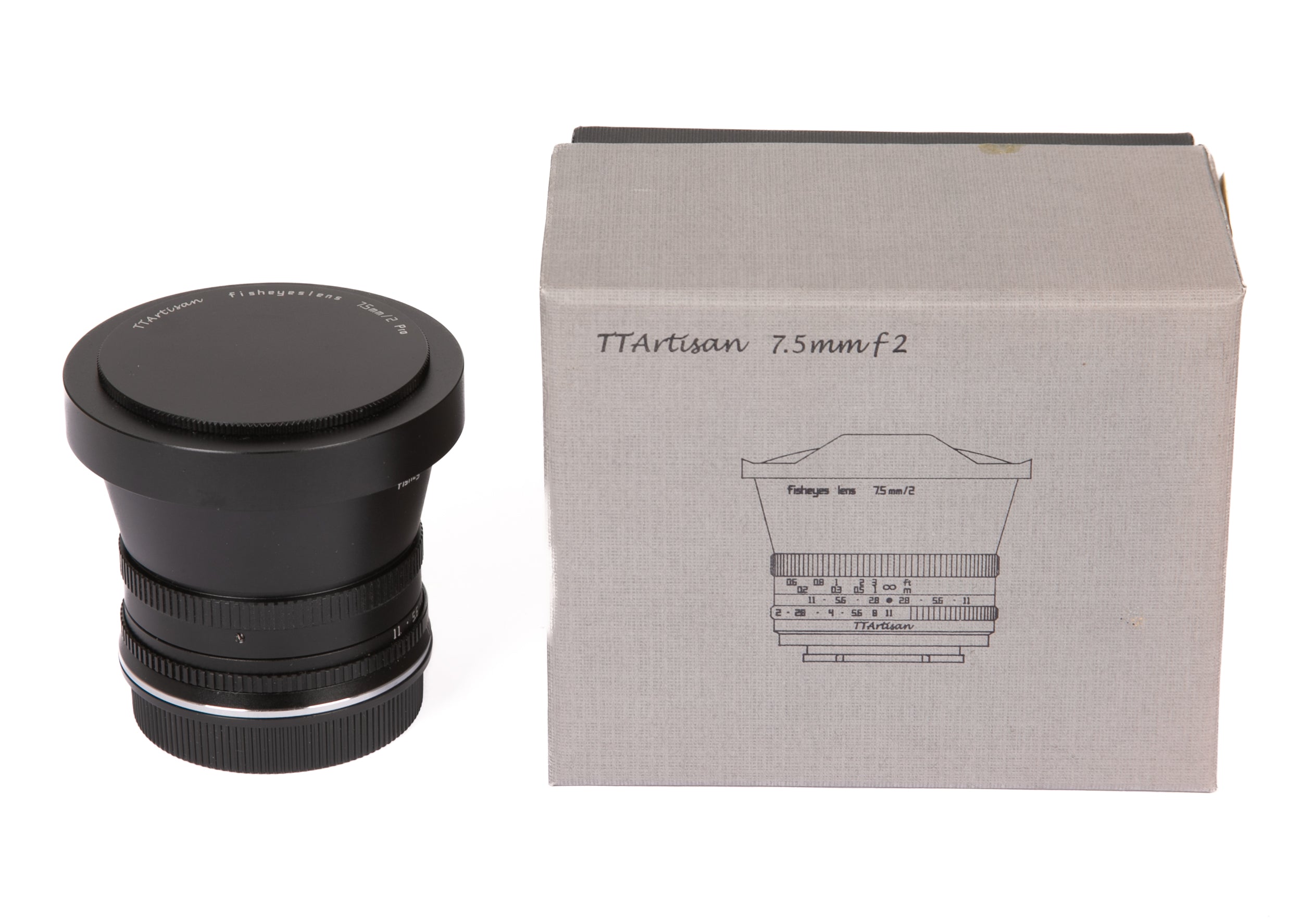 TTartisan 7,5mm f/2 fisheye + 1 filtro attacco Leica - Usato