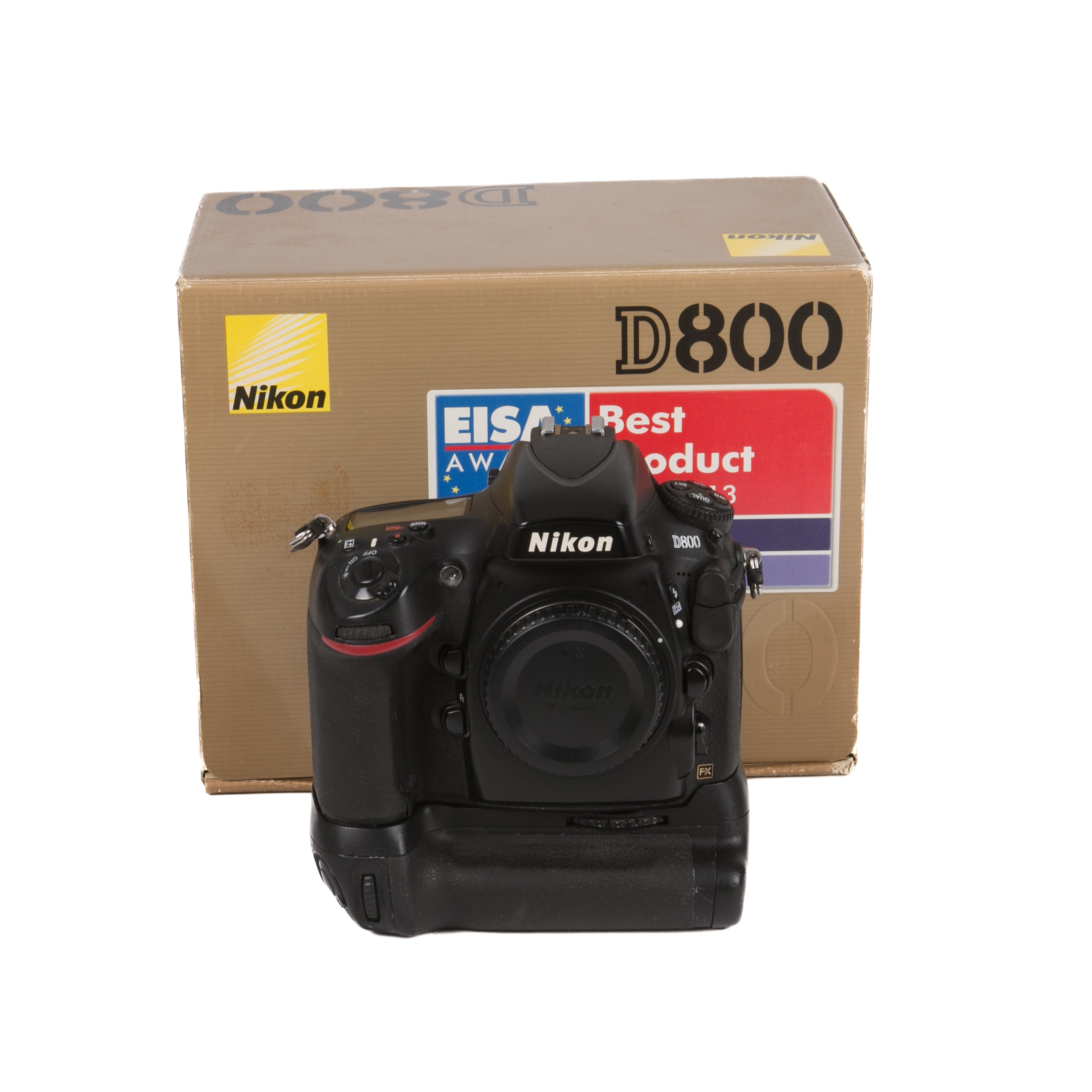 Nikon D800 Body scatti 112322+mb-d12